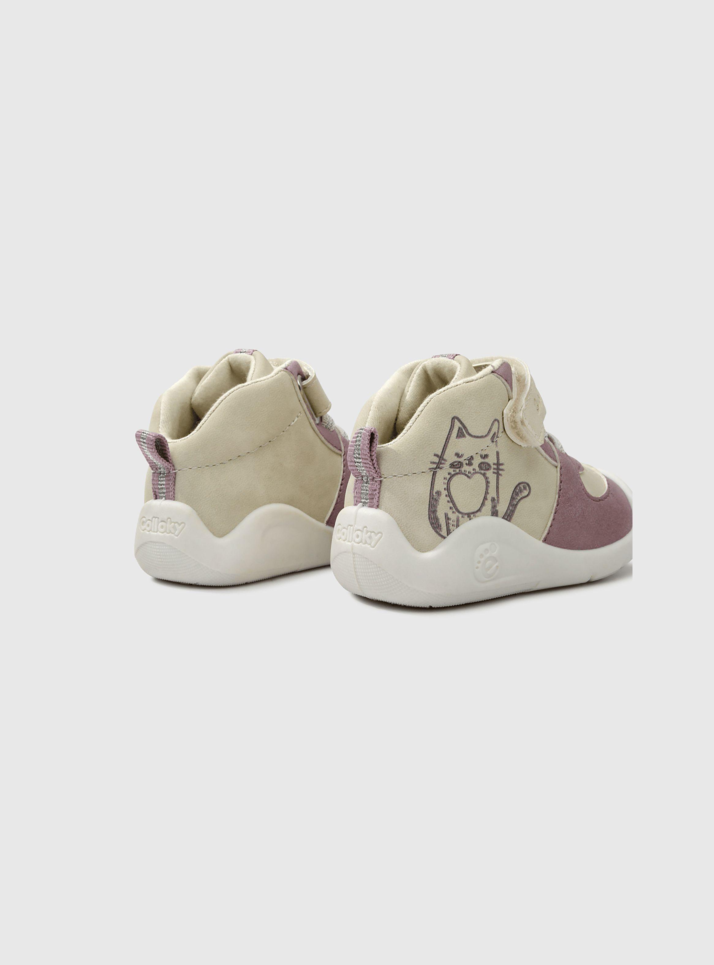 Zapatilla Niña Blanco 55320 Colloky-4