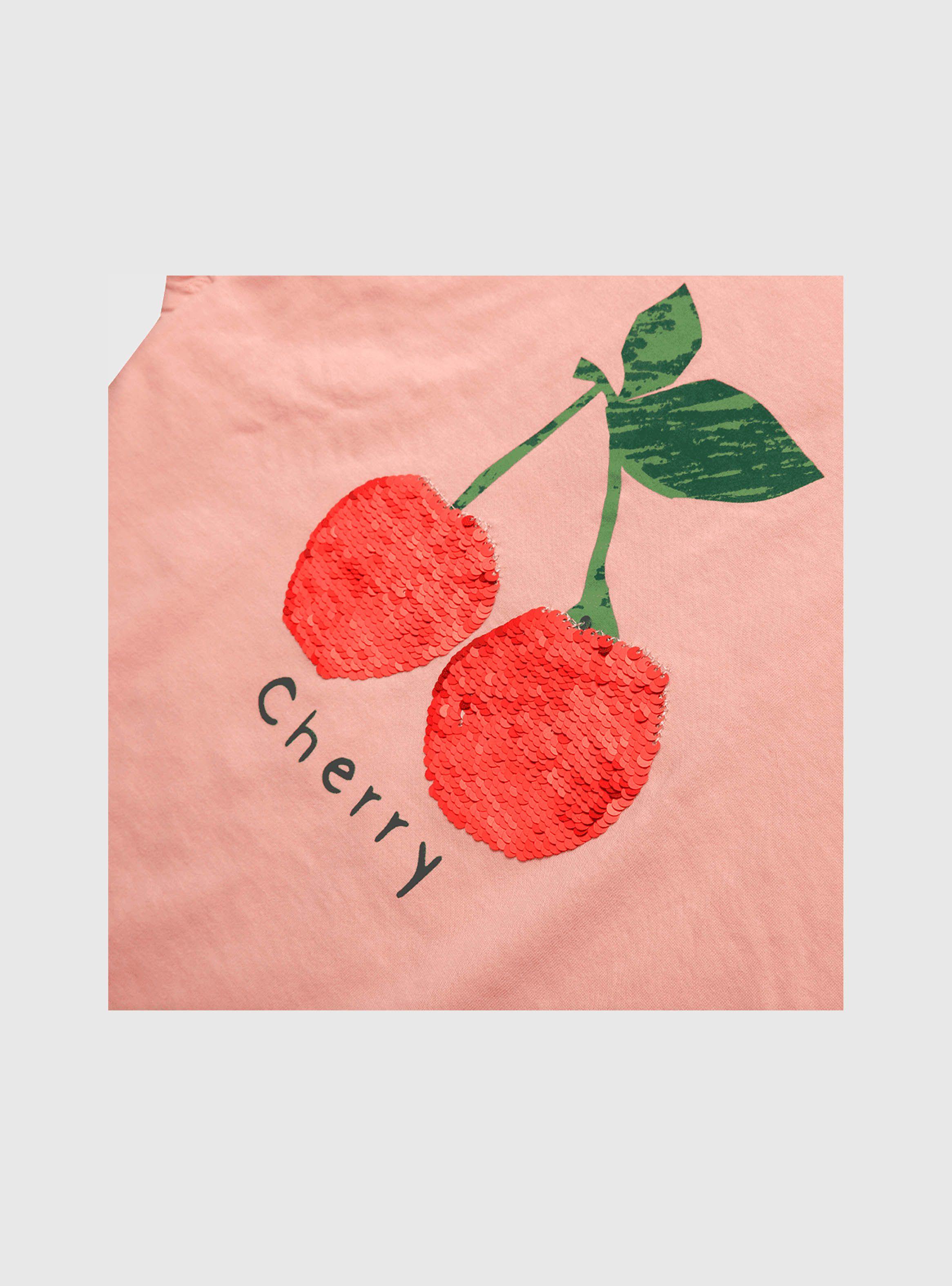 Polera De Niña Cherry Rosado (2 A 12 Años) Colloky-2