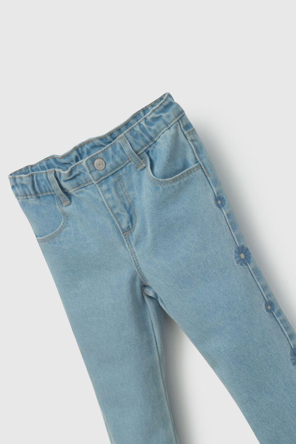 Jeans Niña Celeste 57984 Colloky-2