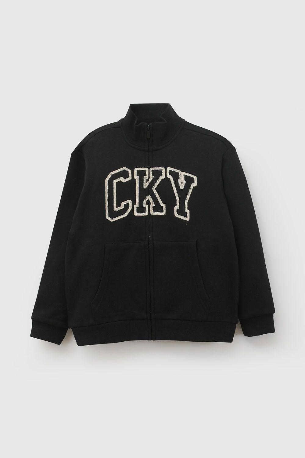 Polerón Niño Negro 7813 Colloky-0