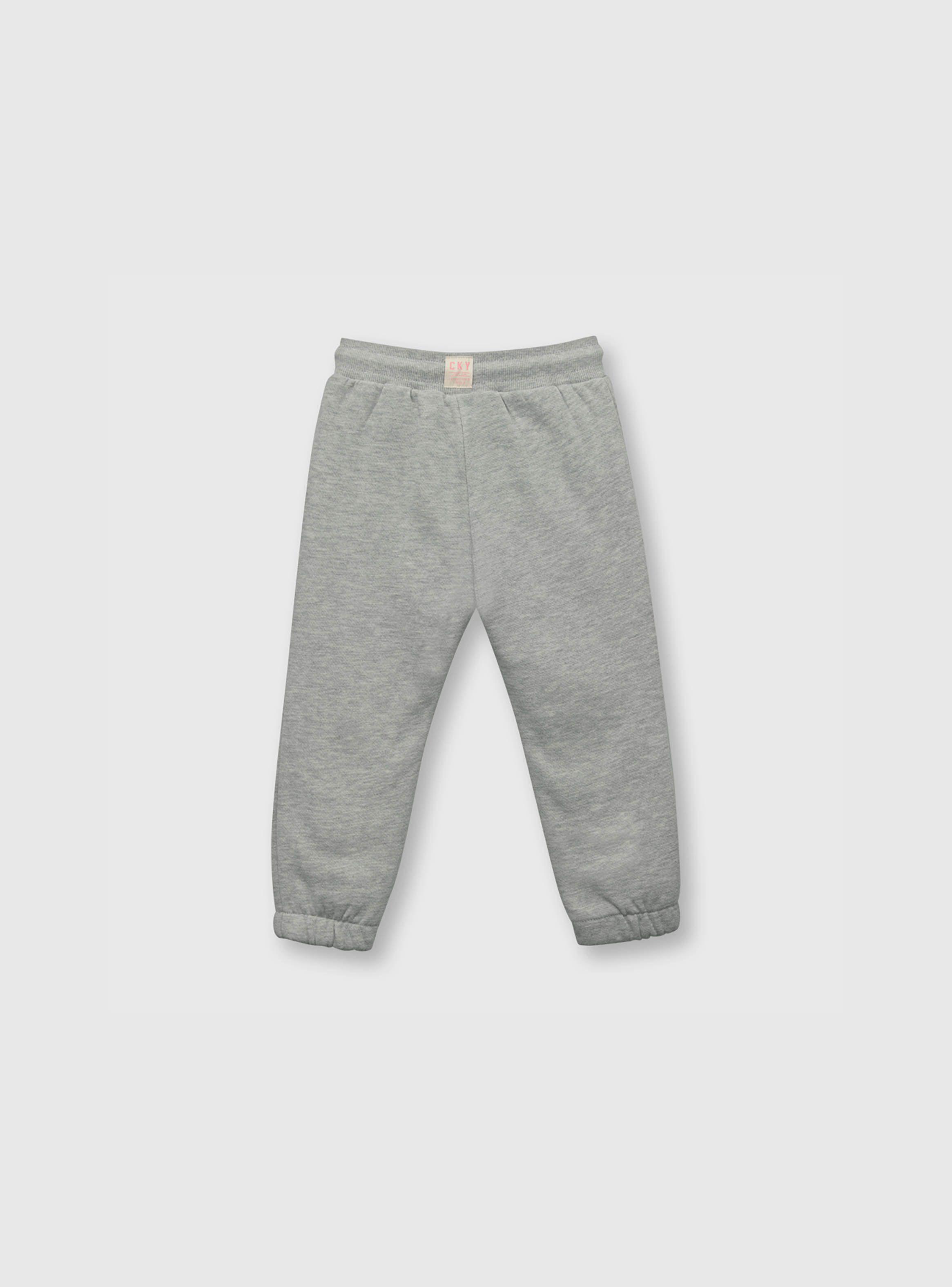 Pantalón Bebé Niña Buzo Gris (3 A 36 Meses) Colloky-1