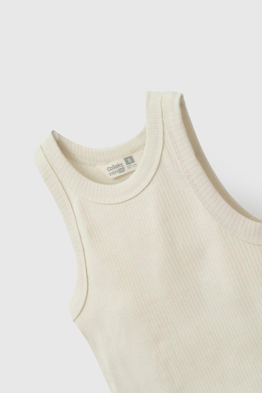Polera Niña Beige 58010 Colloky-2
