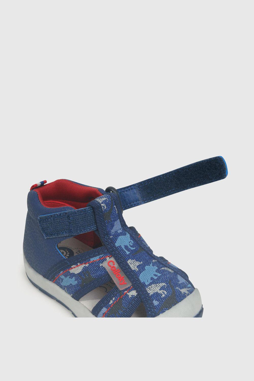 Sandalia de bebé niño azulino (18 a 21)-4