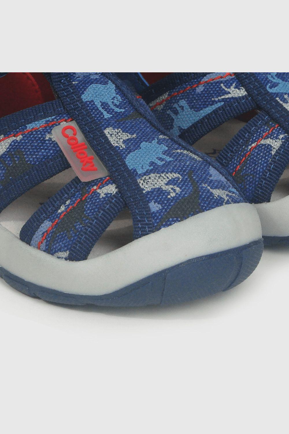 Sandalia de bebé niño azulino (18 a 21)-5