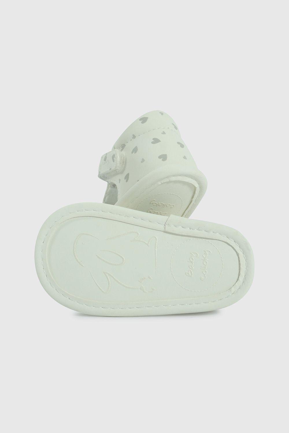 Sandalia de Niña de Vestir Blanca con Velcro 1224-2