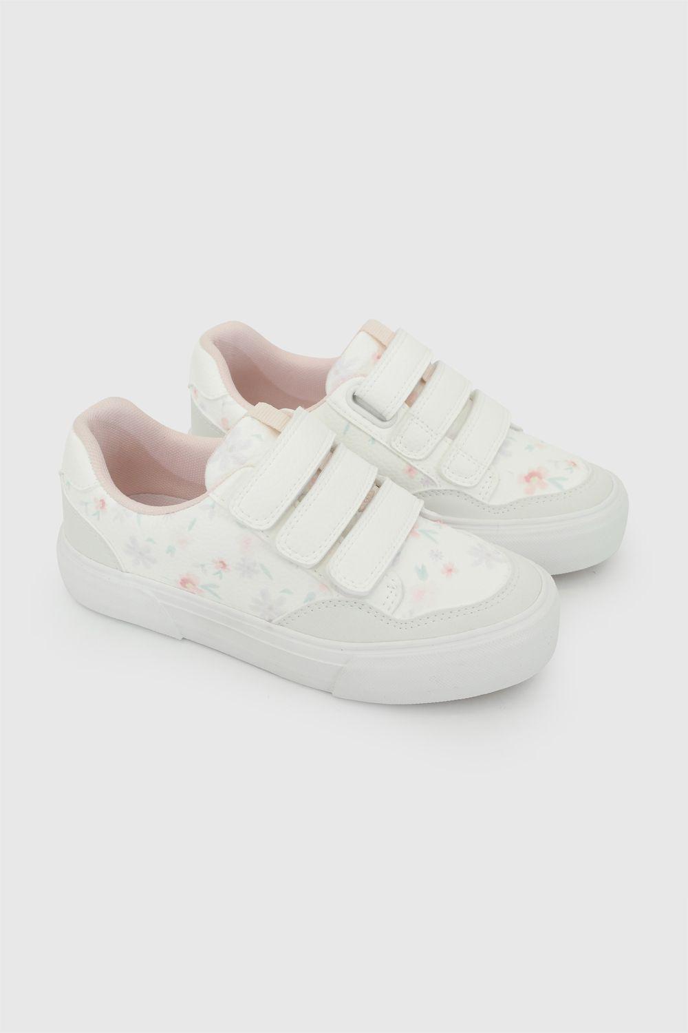 Zapatilla Urbana Blanca Niña 28-33 Colloky-0