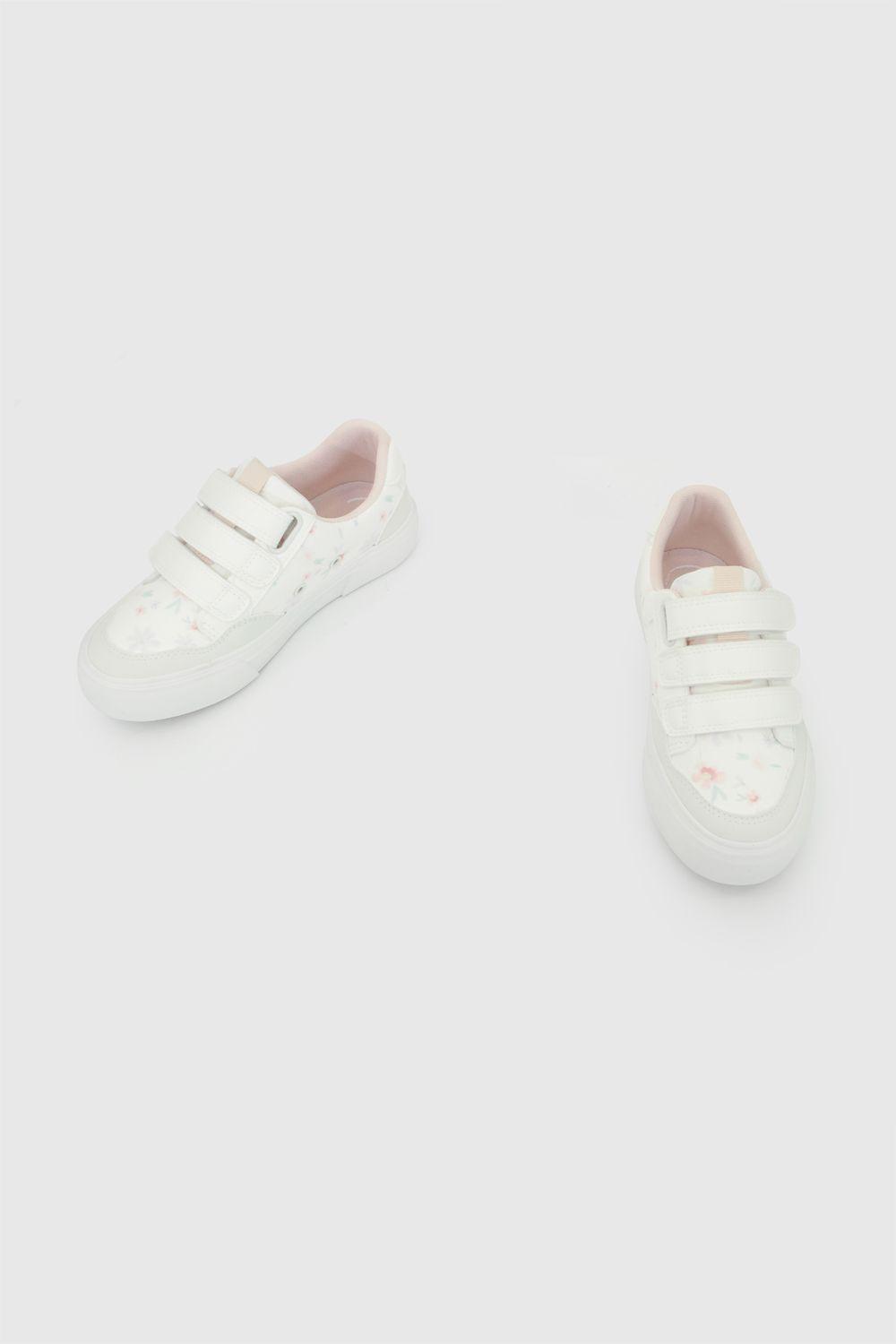 Zapatilla Urbana Blanca Niña 28-33 Colloky-3
