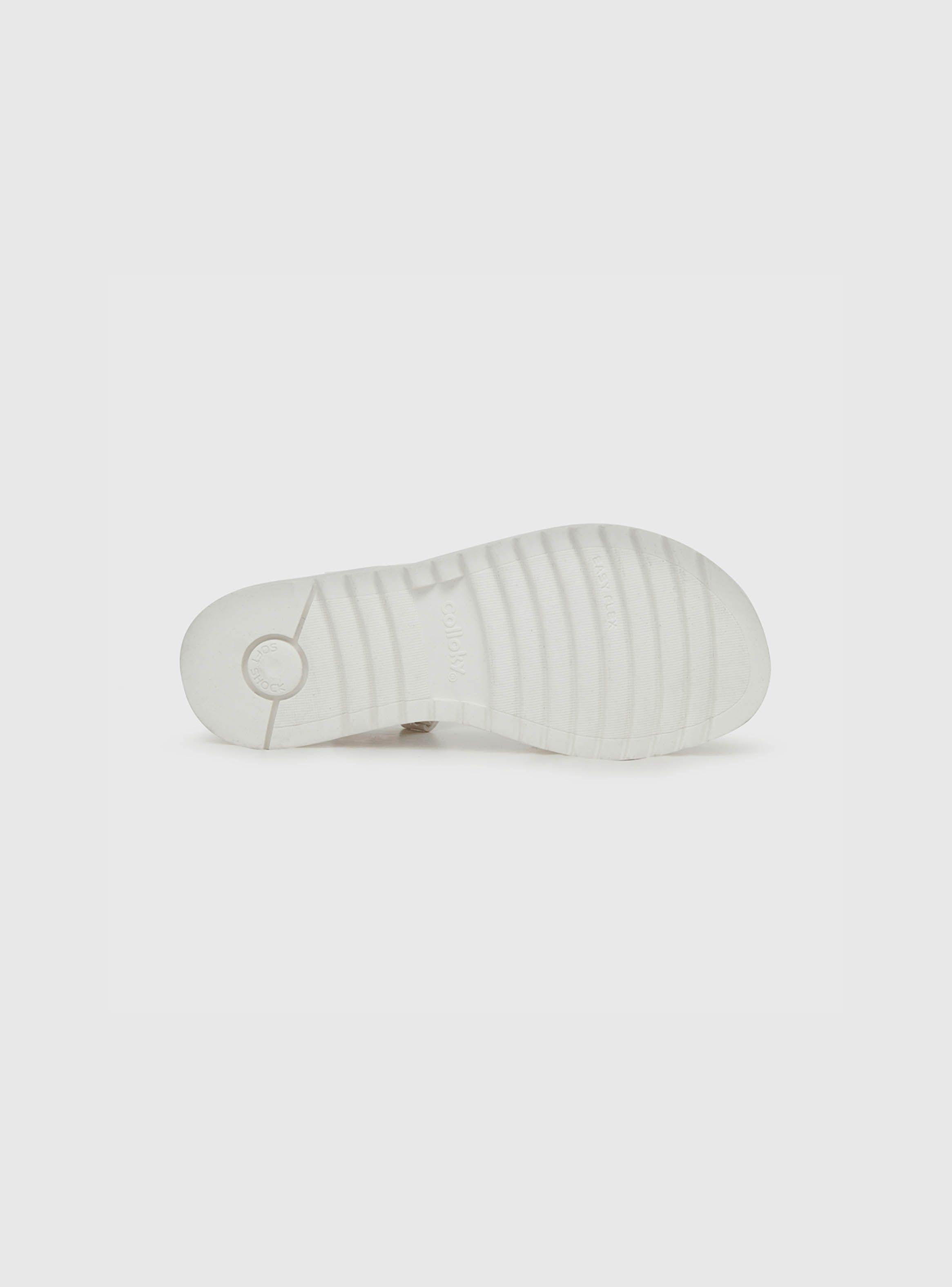 Sandalia Niña Hebilla Blanco (28 A 36) Colloky-2