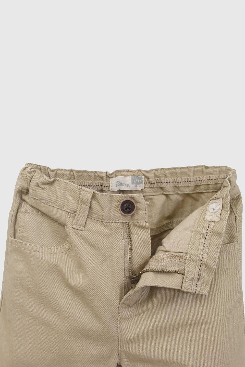 Pantalón Niño Beige 7800 Colloky-2