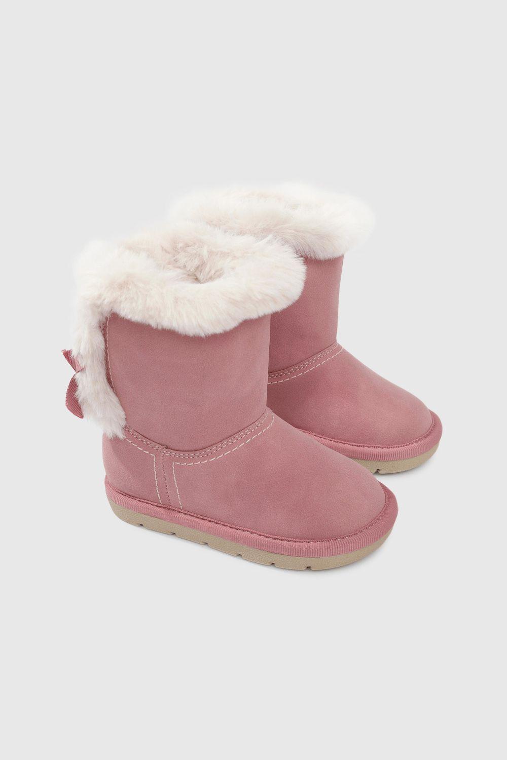 Bota Rosada de Niña (21 a 27)-0