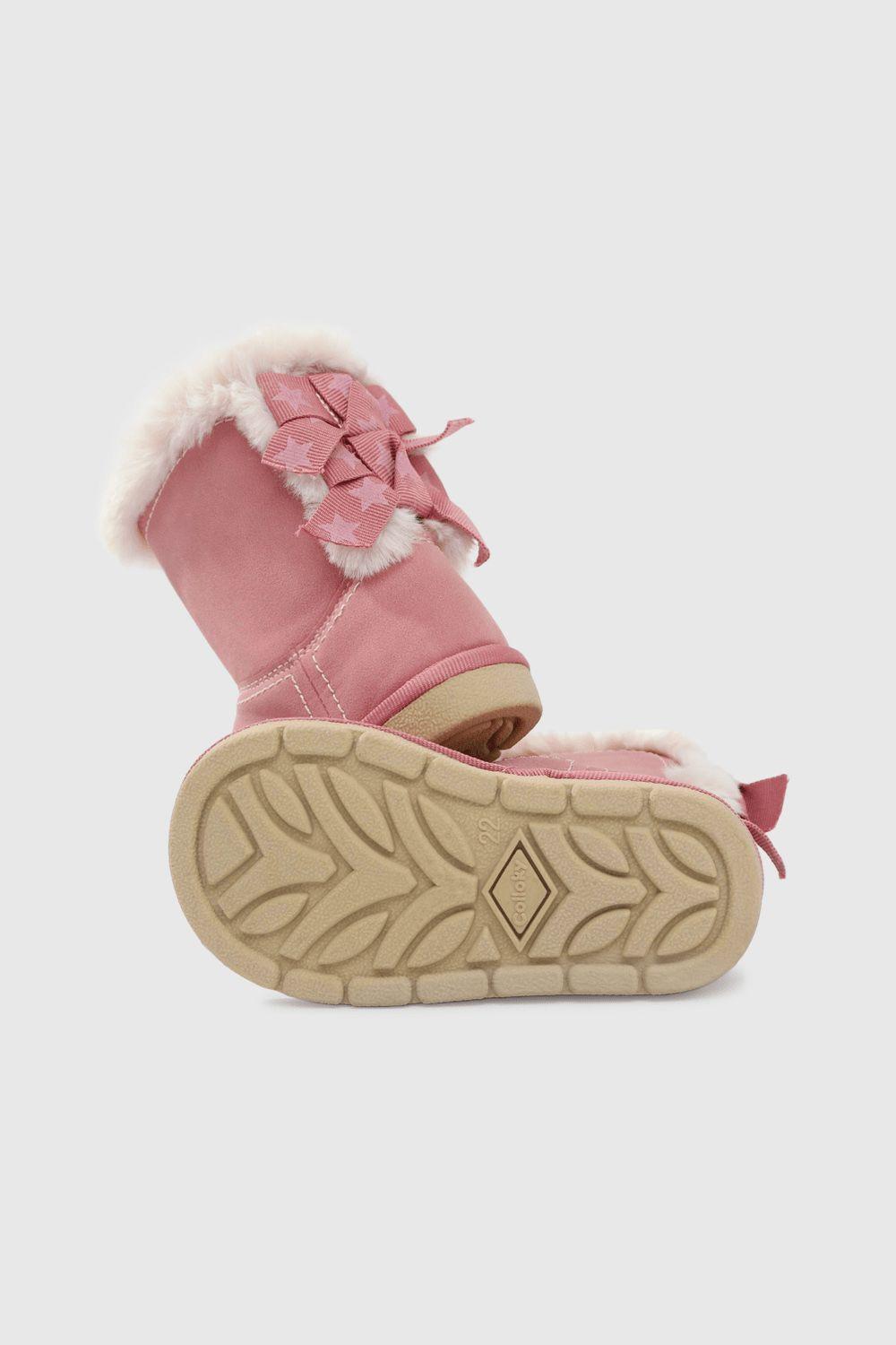 Bota Rosada de Niña (21 a 27)-2