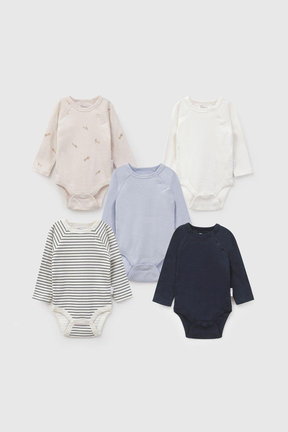 Set Body Niño Azul Marino 8406 Colloky-0