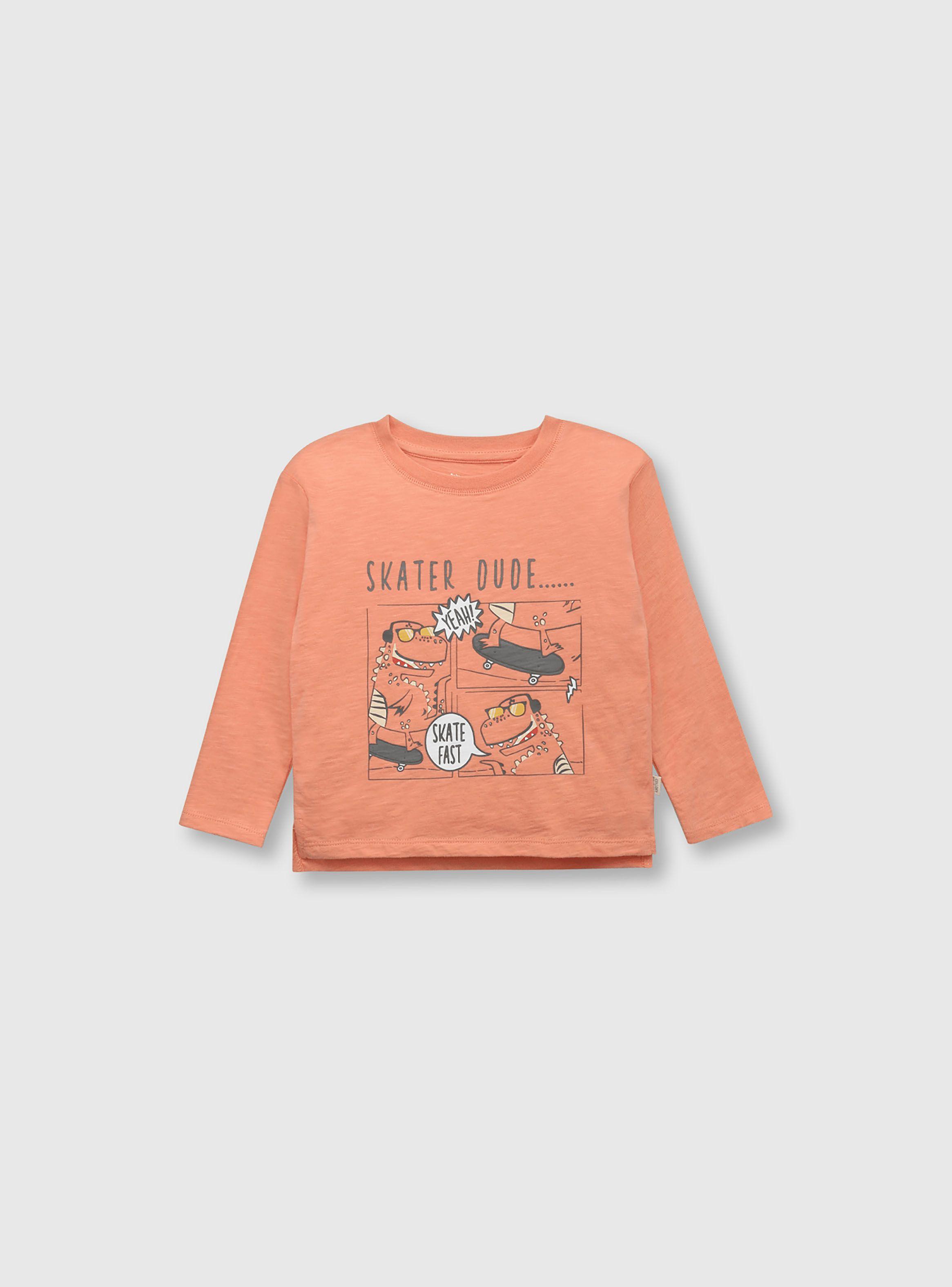 Polera Niño Naranjo 53046 Colloky-0