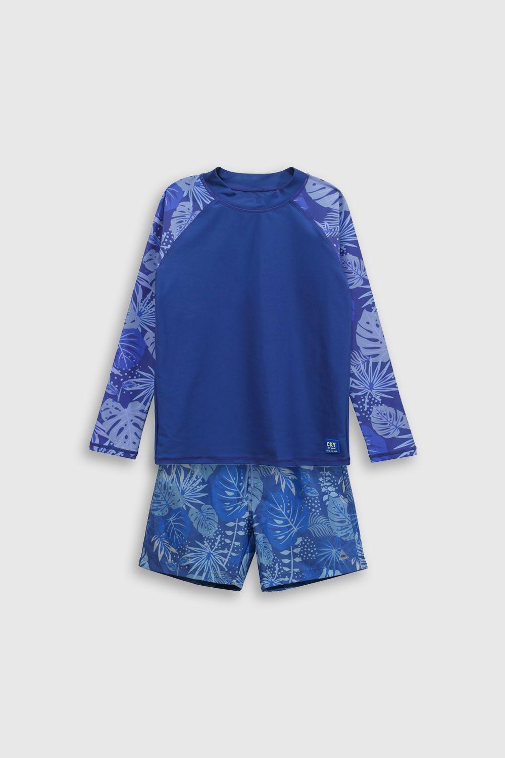 Traje De Baño Niños Azul 54885 Colloky-3