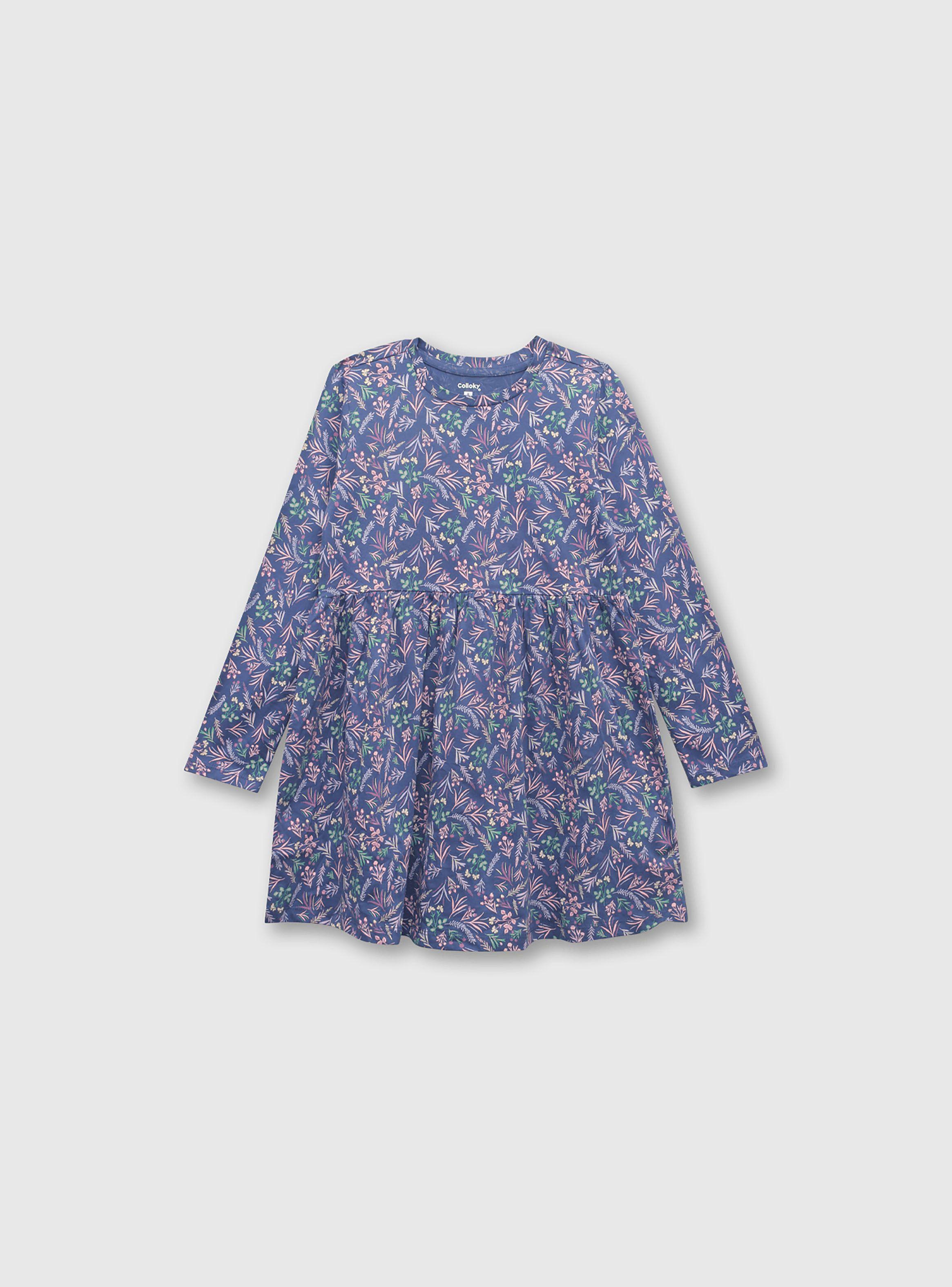 Vestido Niña Azul 53130 Colloky-0