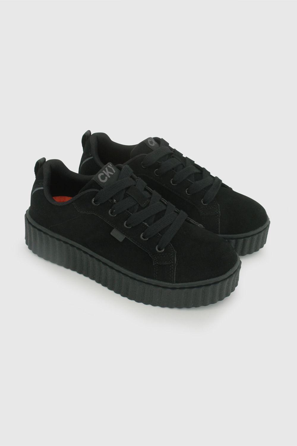 Zapatilla Escolar Negra 7243 Colloky-0