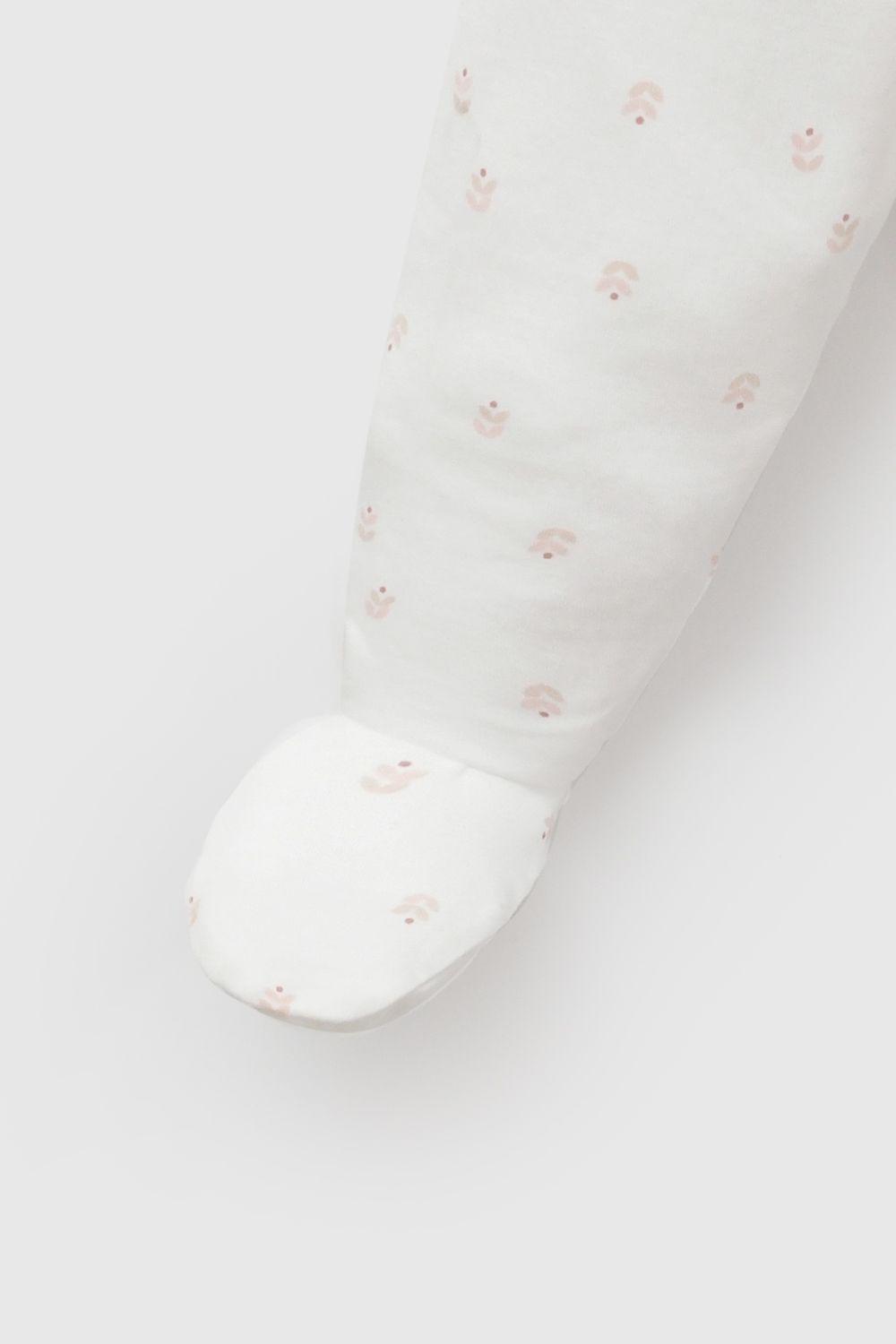 Pack 3 Panty - Ballerina Algodón Rosado Niña 0M a 18/24M Colloky-4