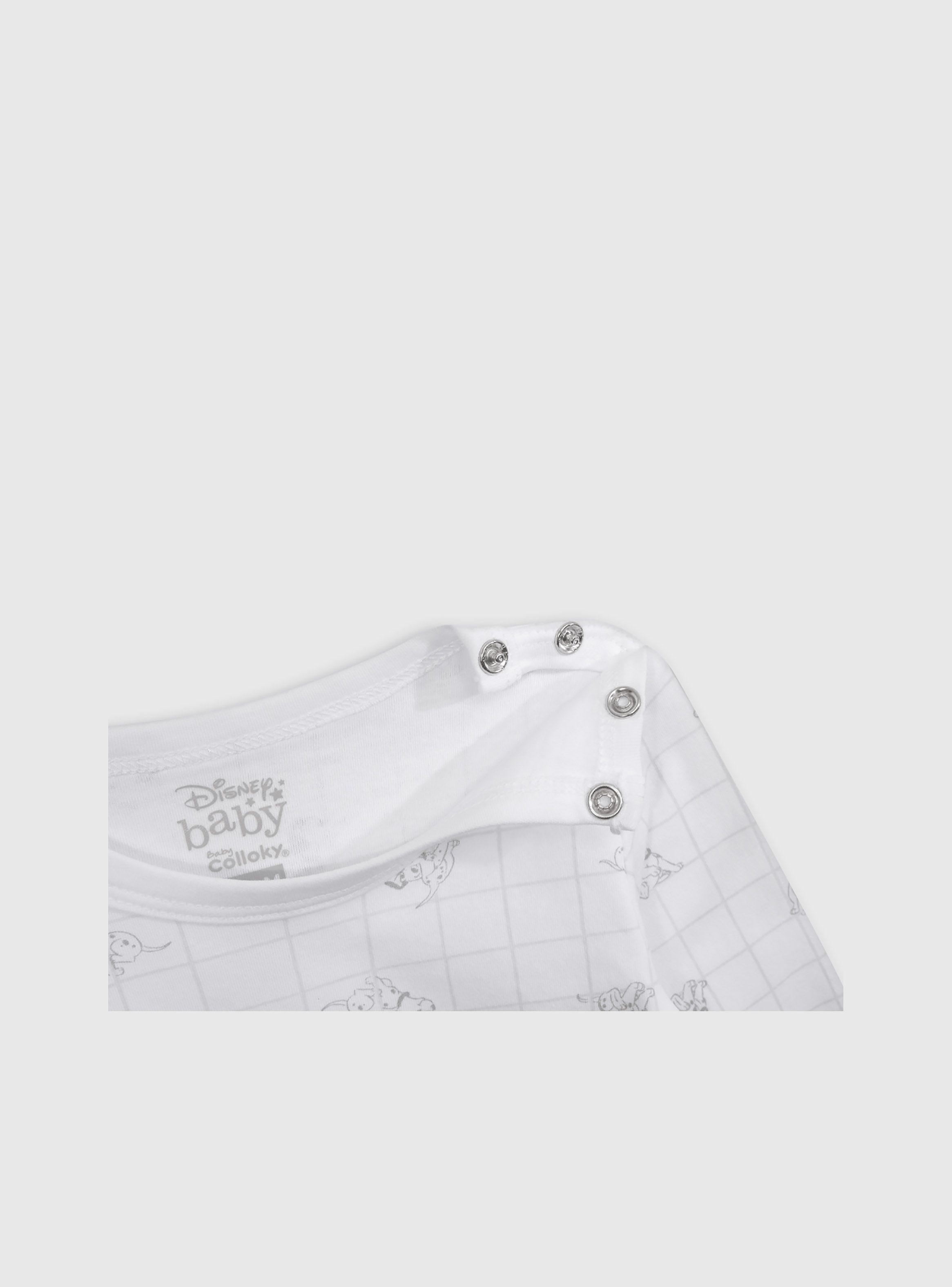 Camiseta Baby Unisex Blanco 54232 Colloky-4
