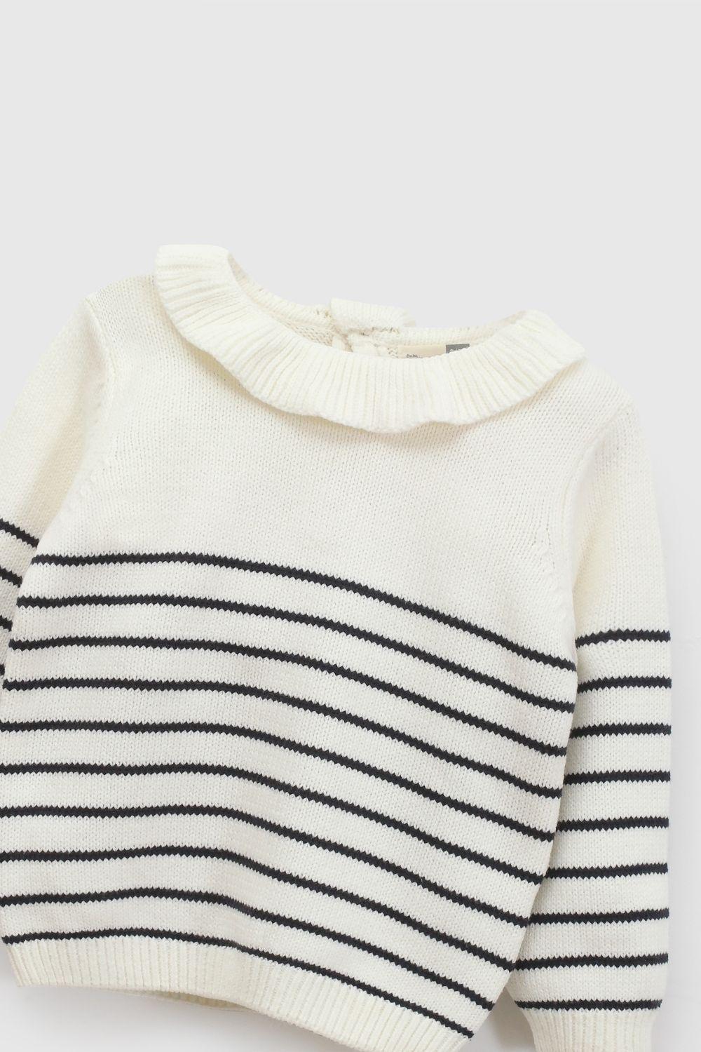 Sweater Niña Beige 7555 Colloky-3