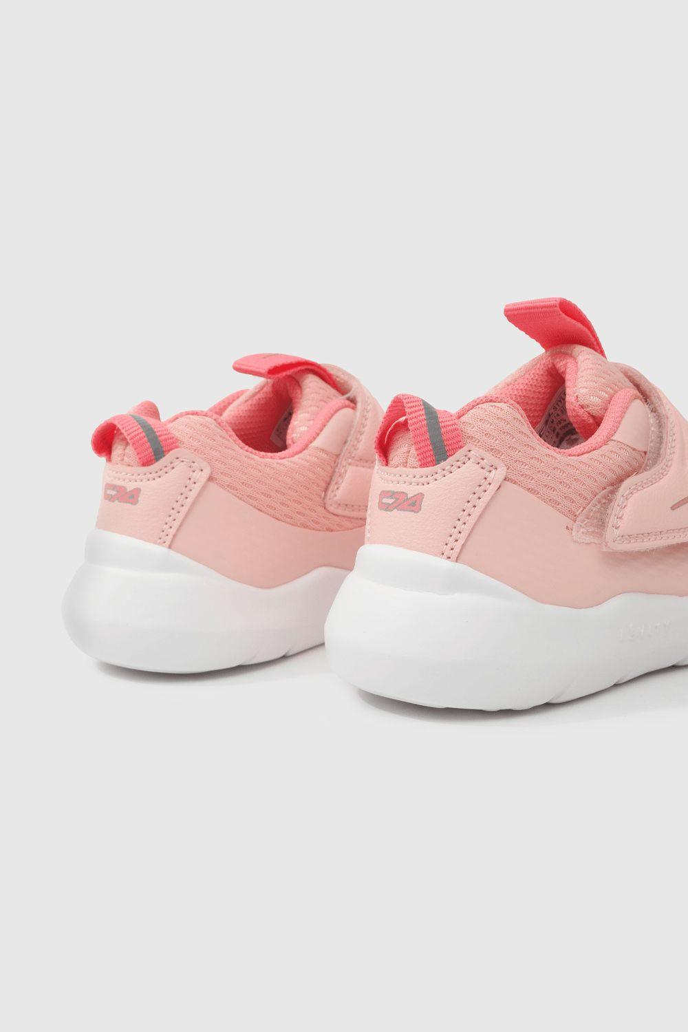 Zapatilla Deportiva Bebés Rosado 50024 Colloky-4