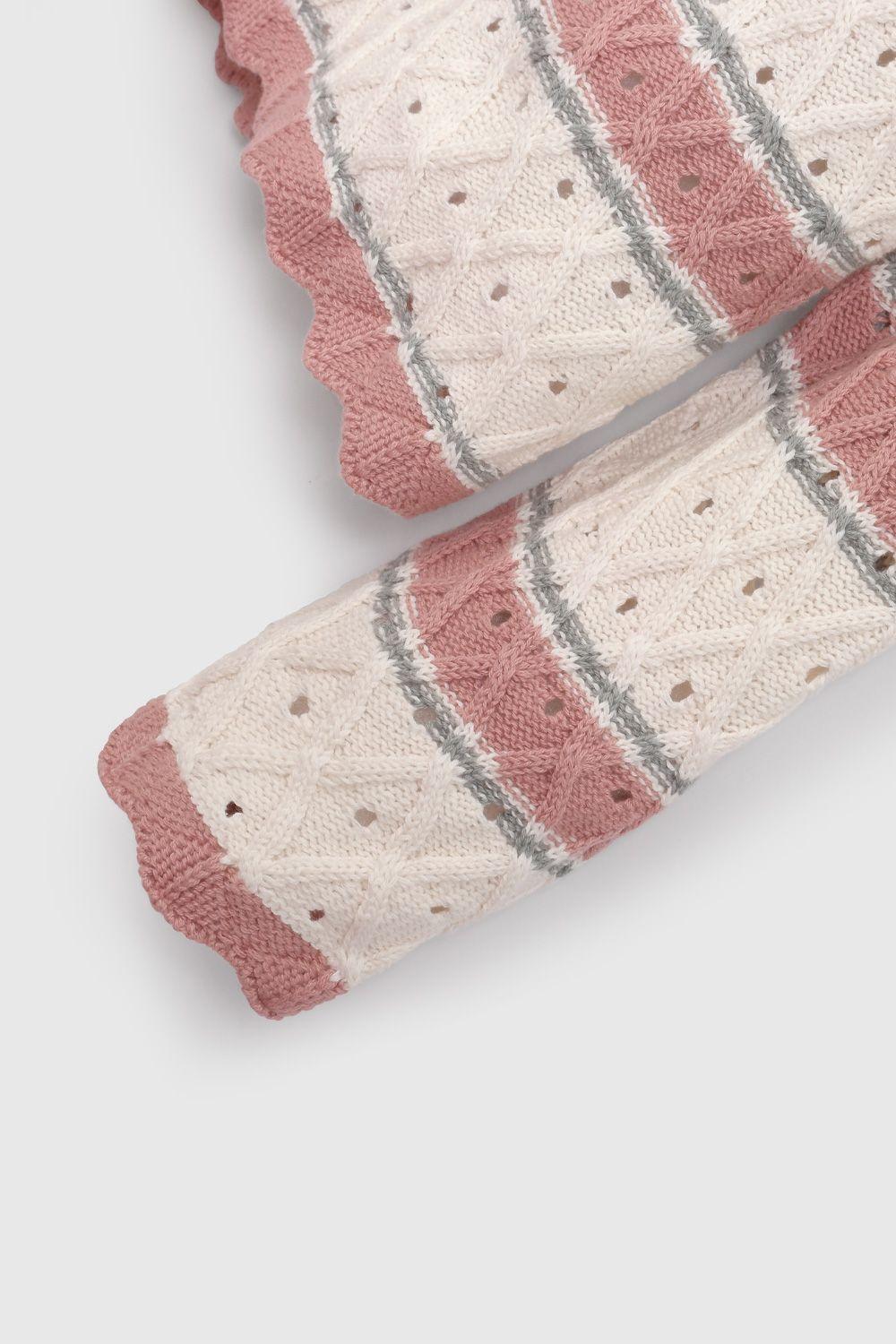 Sweater Rayas Beige De Niña SWLA0275V26-3