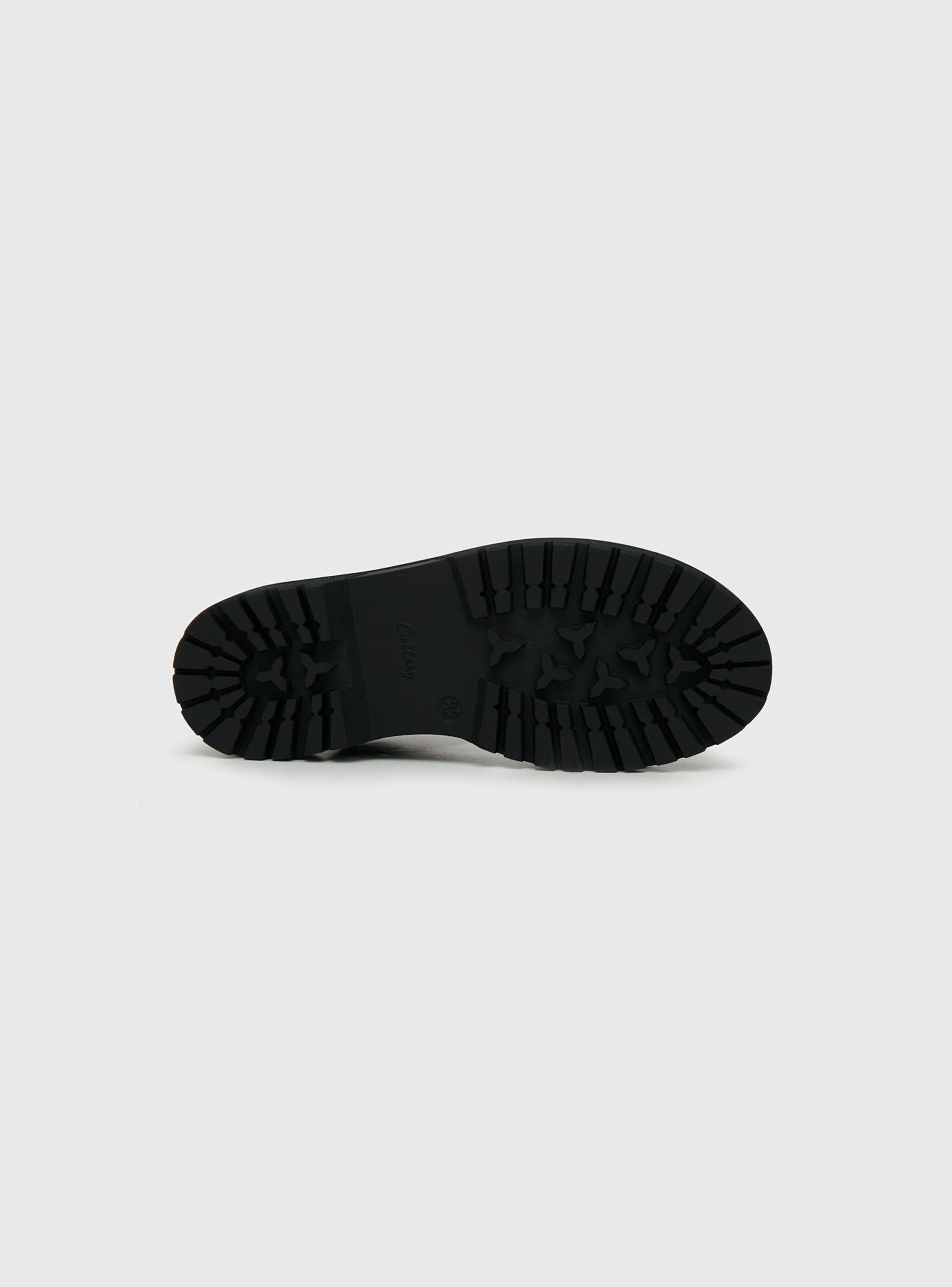 Sandalia Niña Hebilla Velcro Negro (28 A 38) Colloky-2