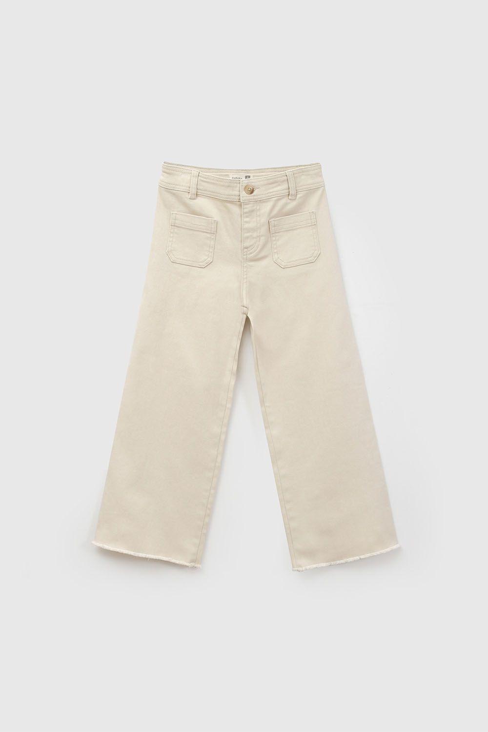 Pantalón Niña Beige 7684 Colloky-0