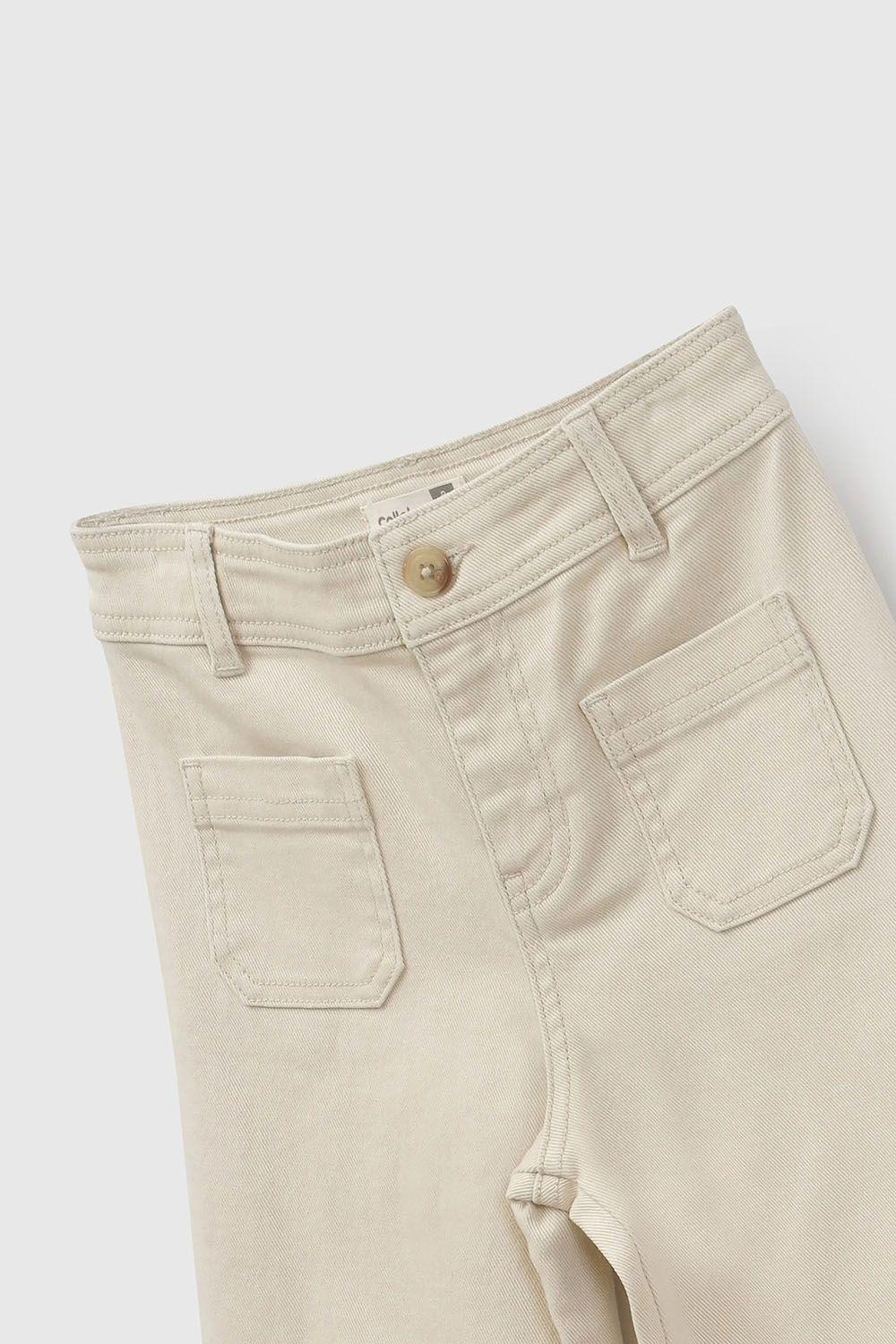 Pantalón Niña Beige 7684 Colloky-2