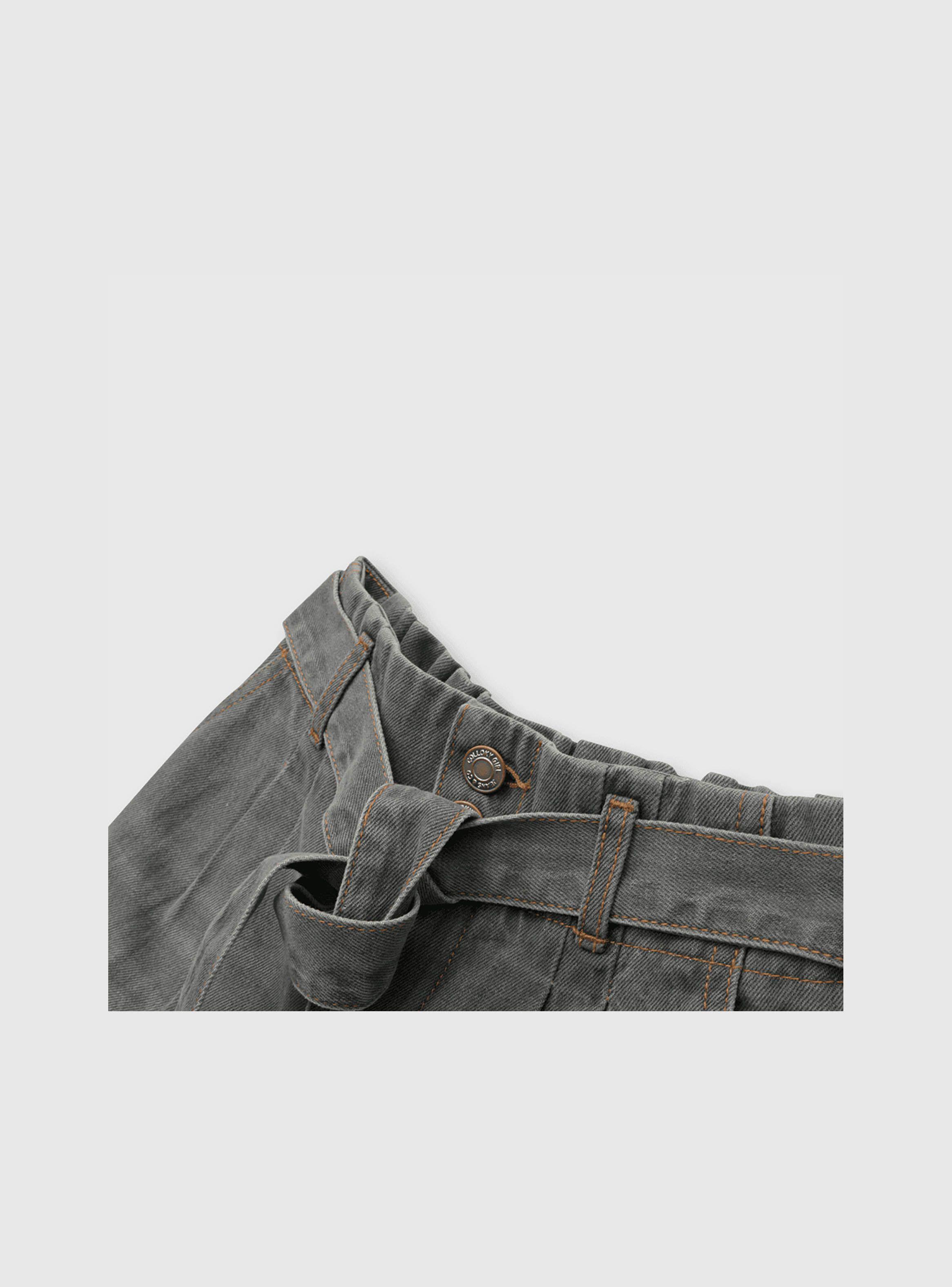 Jeans Niña Gris (2 A 12 Años) Colloky-2
