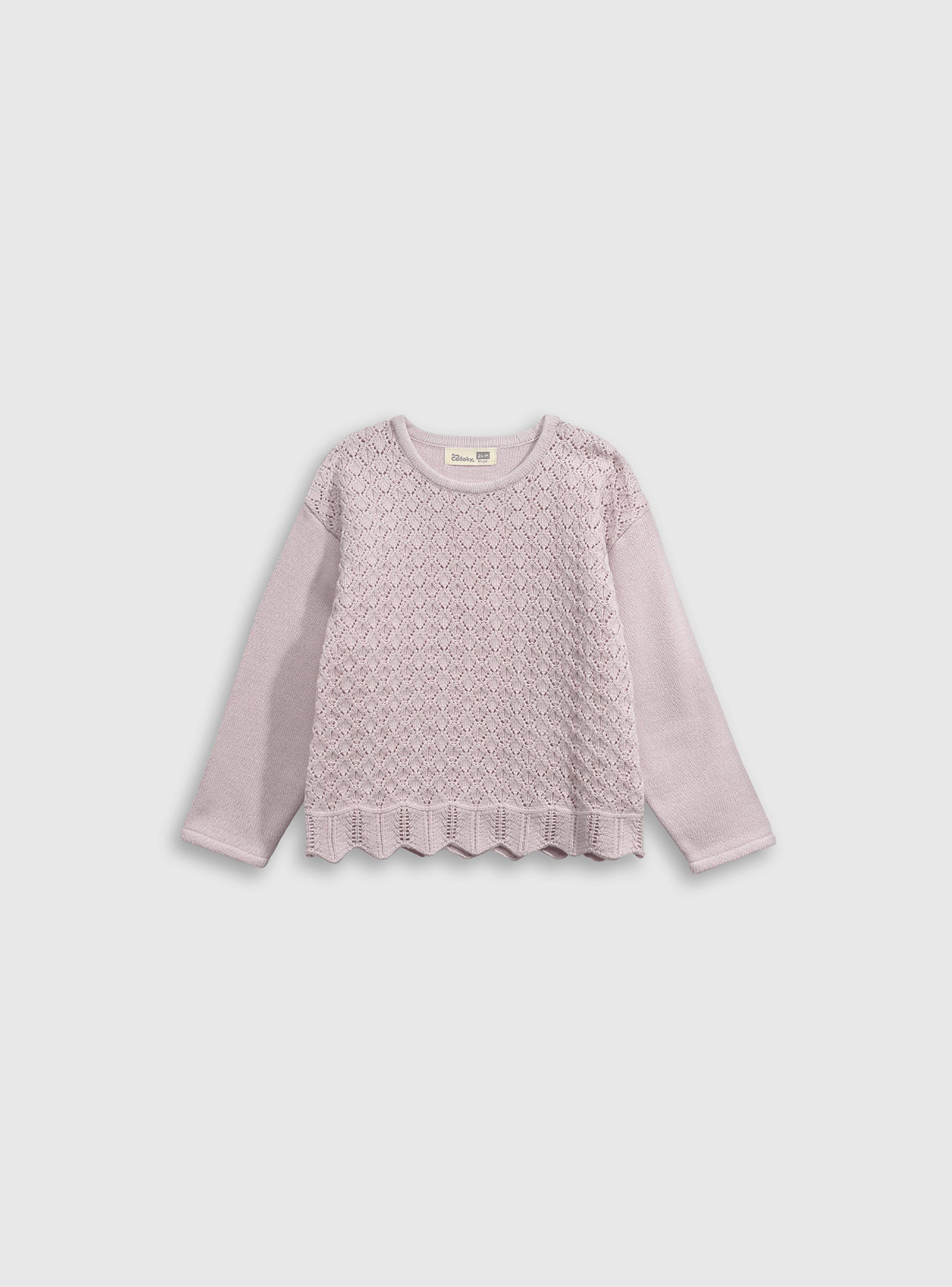 Sweater Niña Morado 54748 Colloky-0