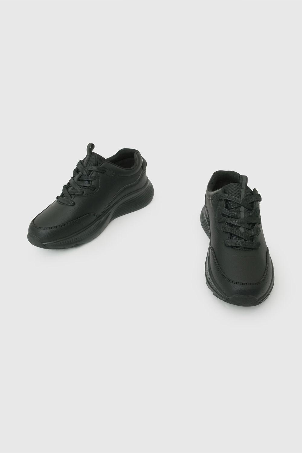 Zapatilla Escolar Negra 7288 Colloky-3