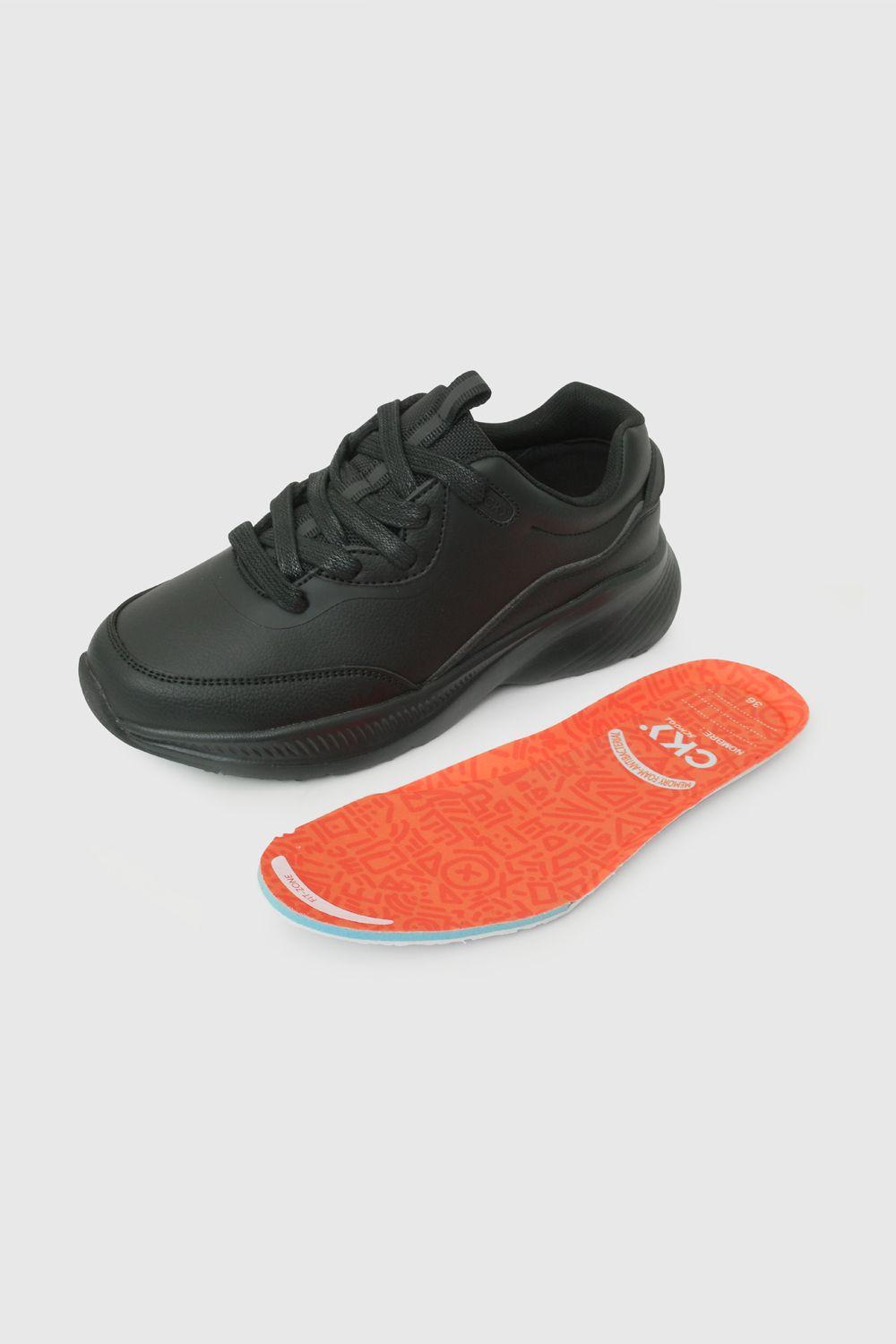 Zapatilla Escolar Negra 7288 Colloky-5