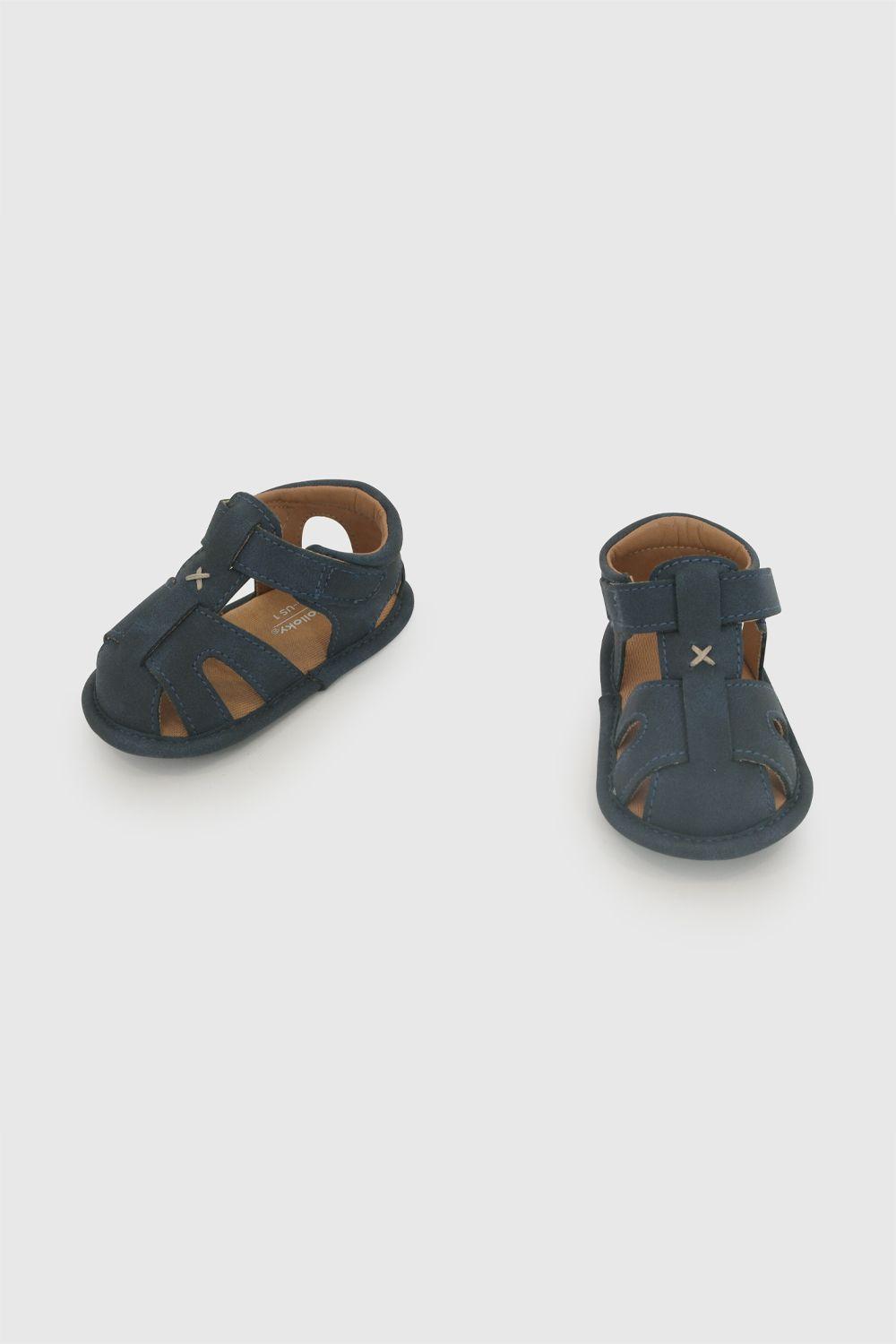 Sandalia Velrcro Azul Niño 14-18 Colloky-4