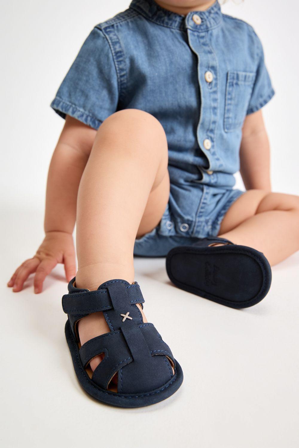 Sandalia Velrcro Azul Niño 14-18 Colloky-1
