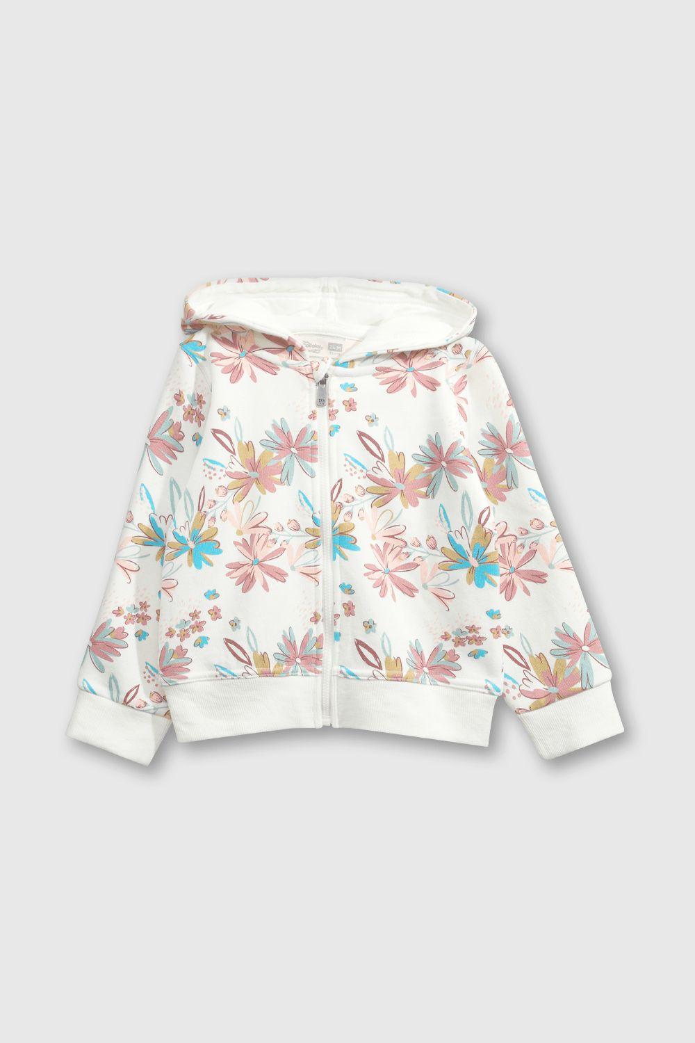 Poleron Blanco de Niña-0