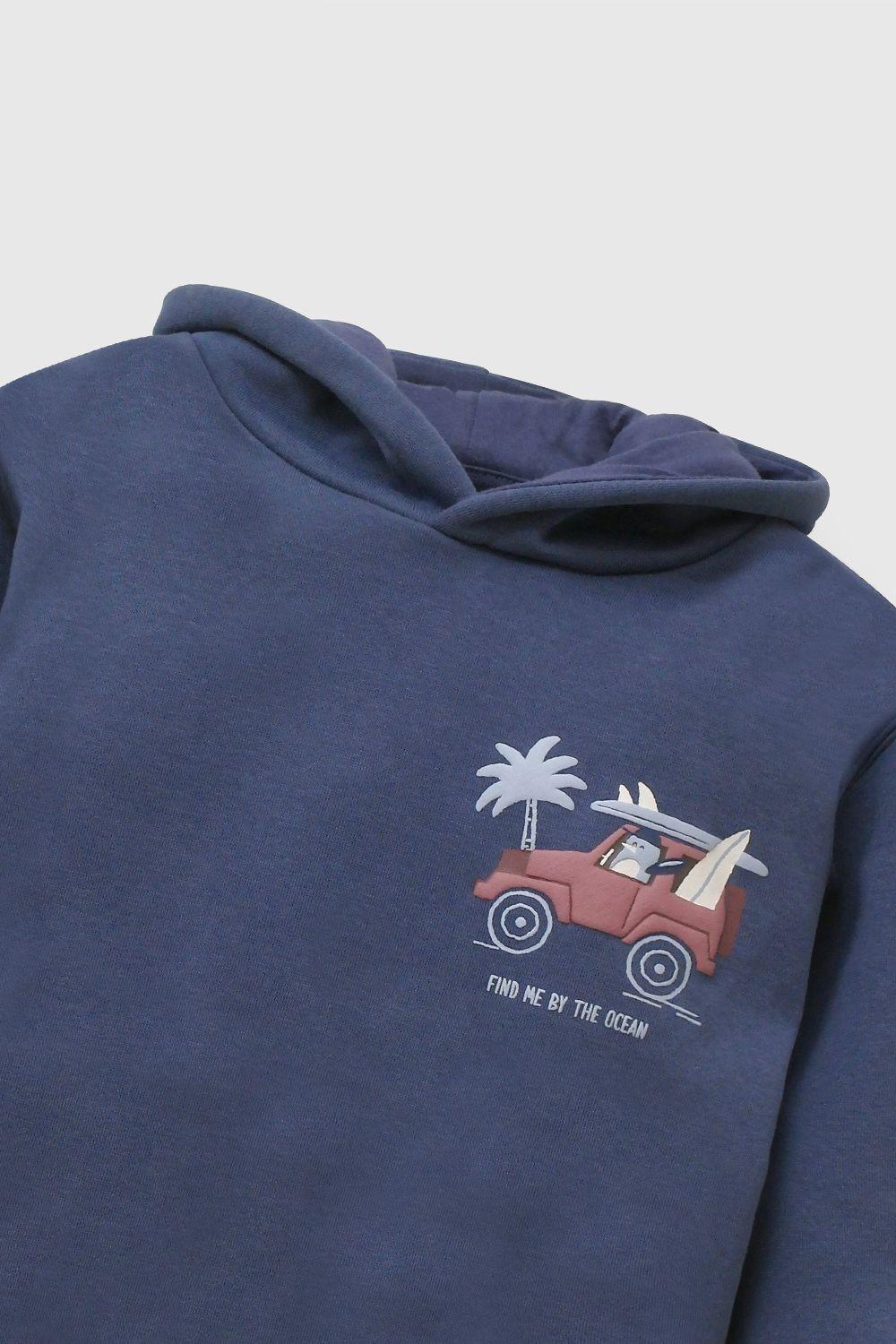 Polerón Azul Niño 7345 Colloky-2