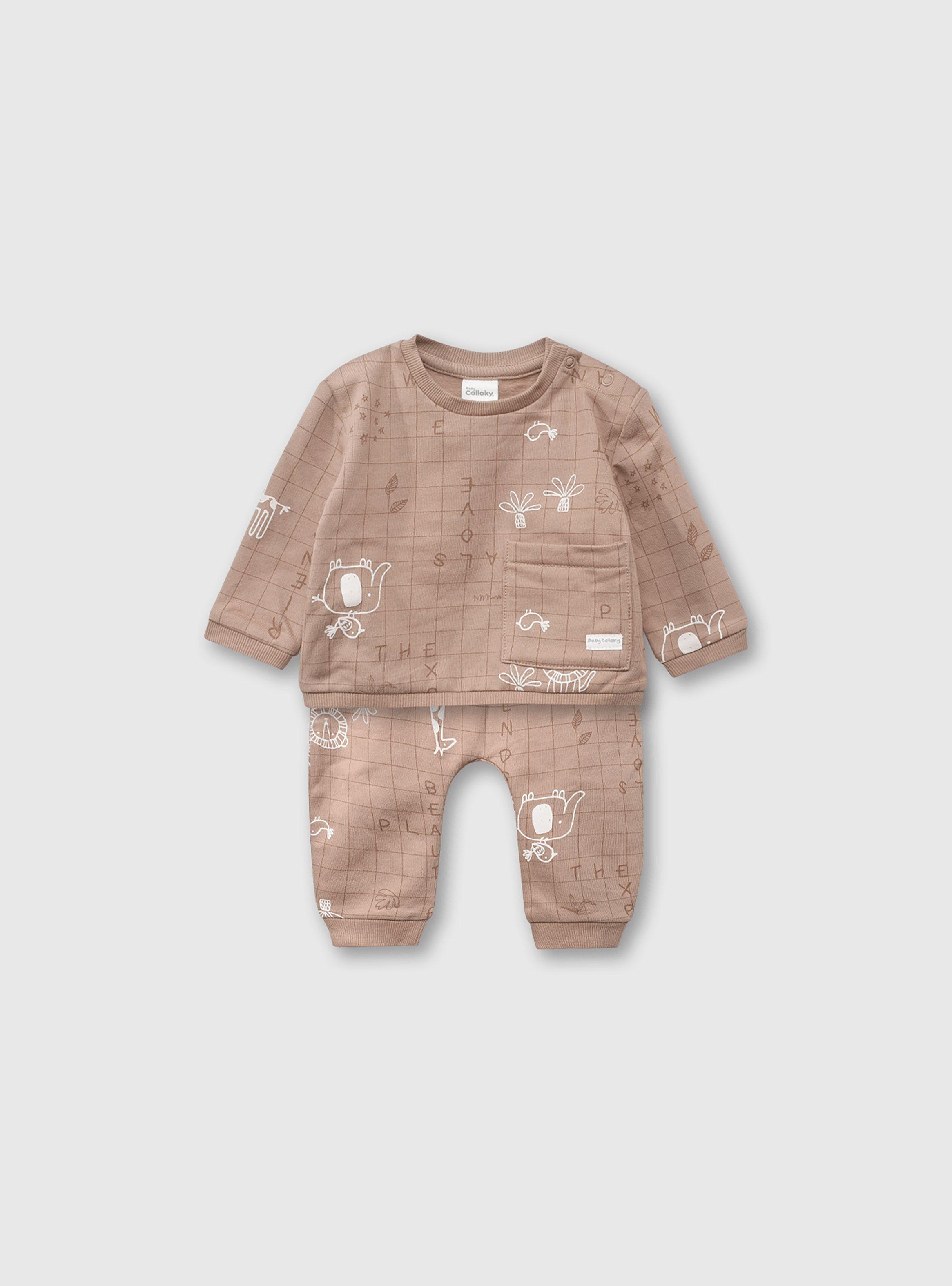 Set Poleron/Pantalon Niño Beige 53655 COLLOKY-0