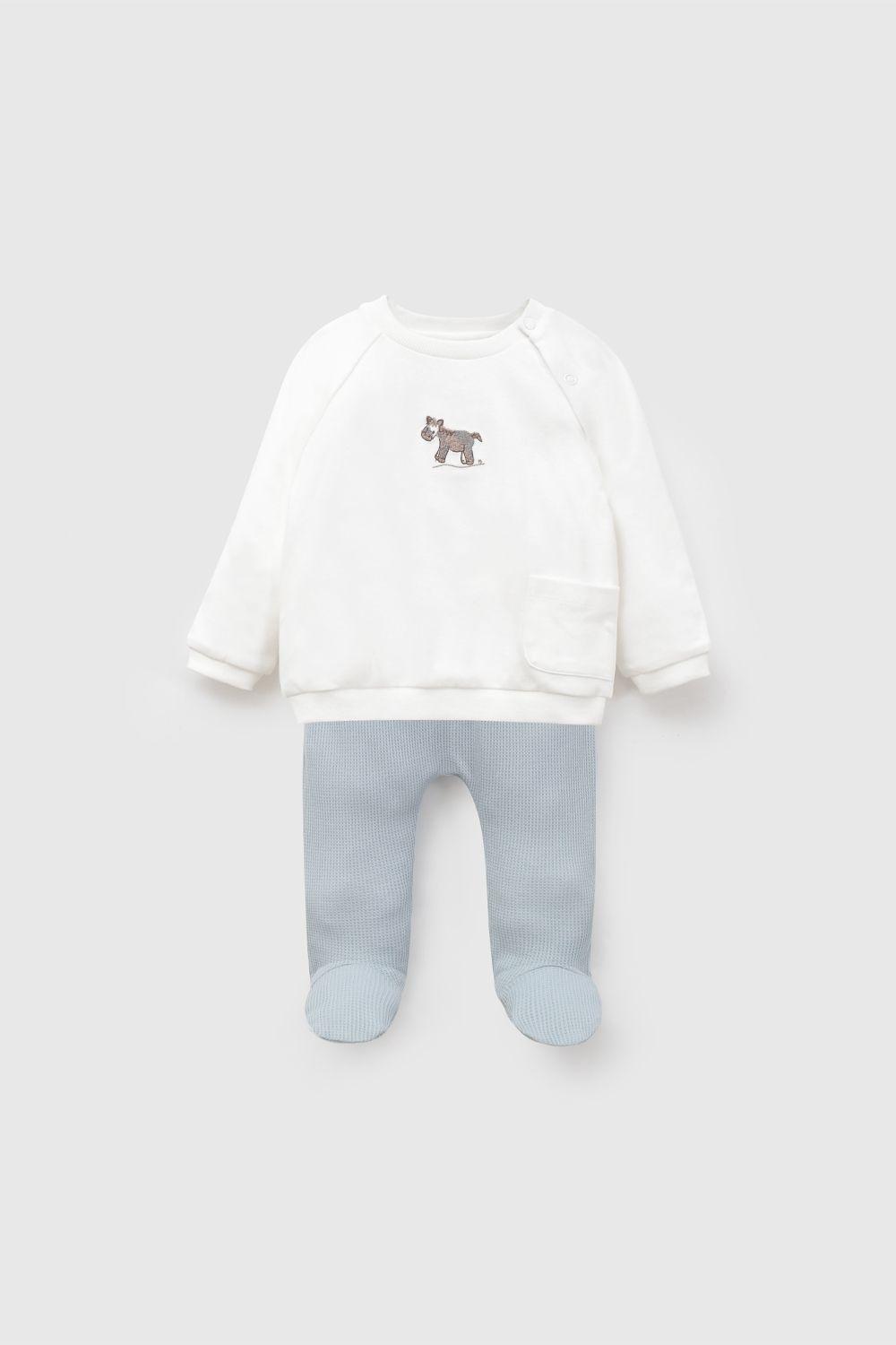 Clemente Celeste Bebé niño 7364 Colloky-0