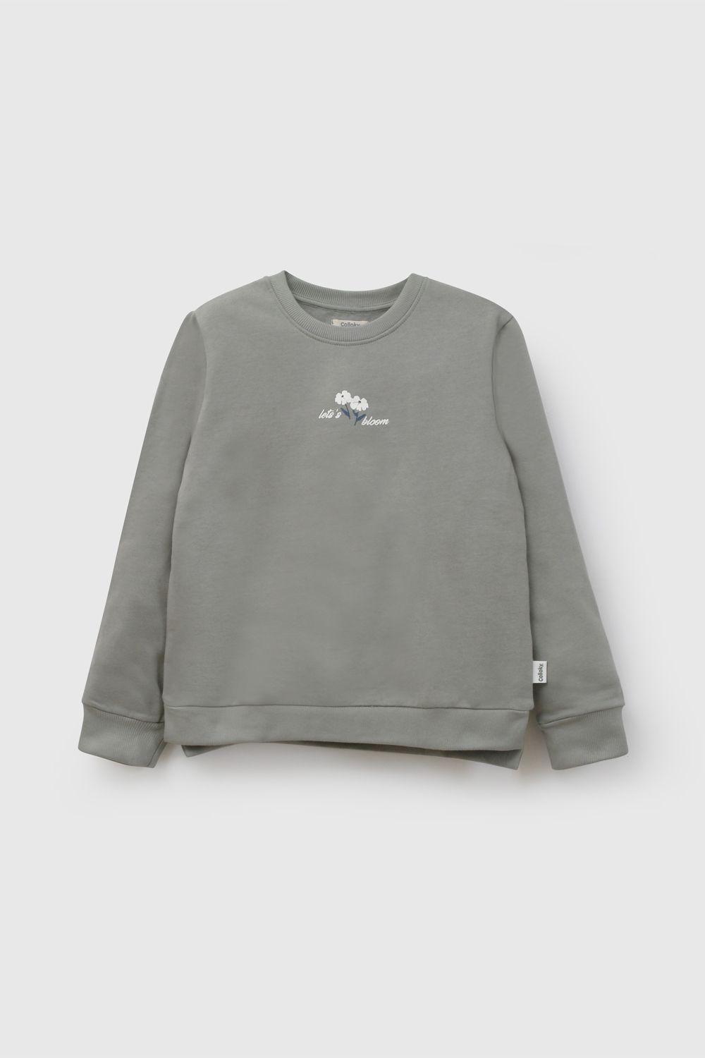 Polerón Verde Niña 7356 Colloky-0