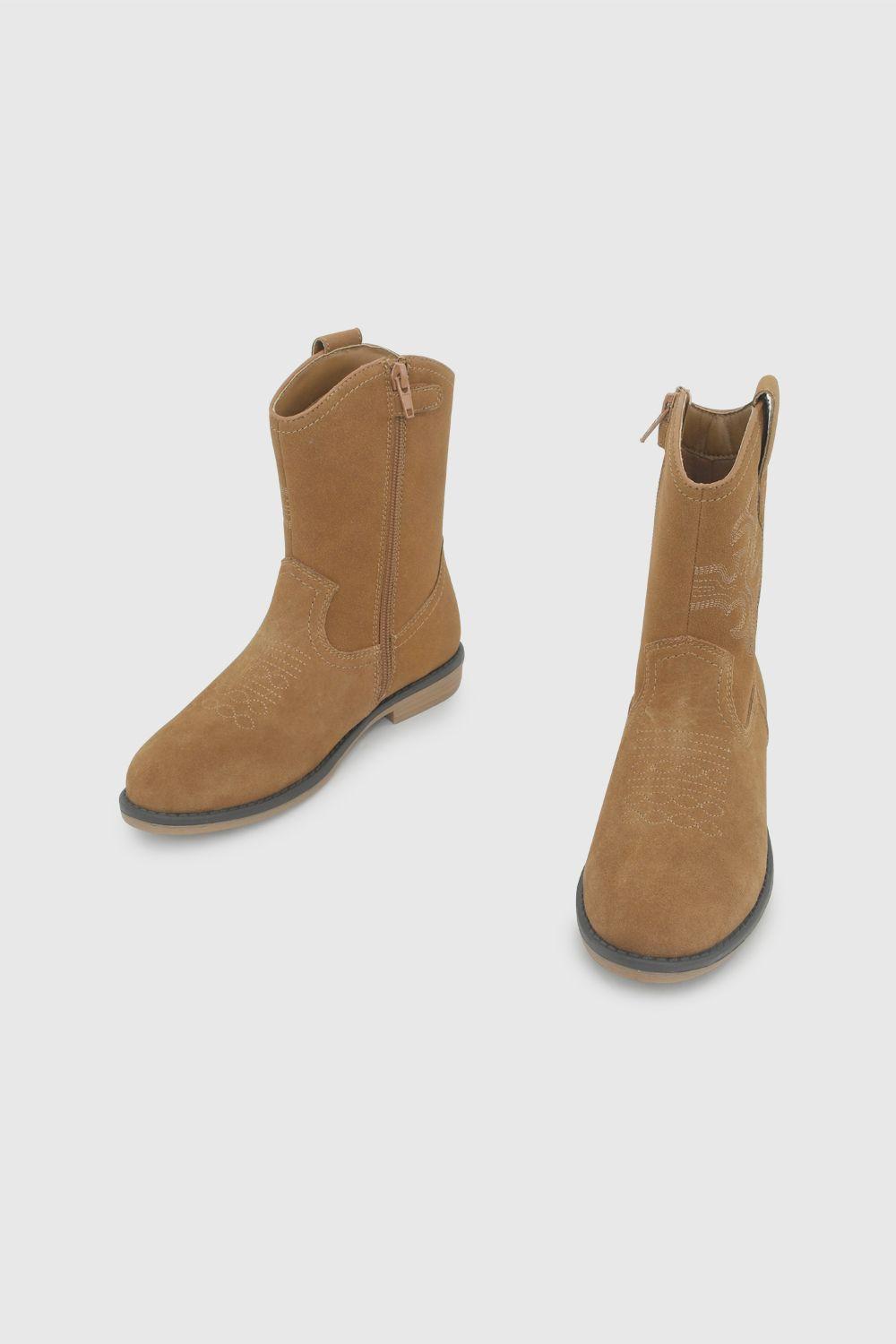 Botin Niña Beige 8010 Colloky-3