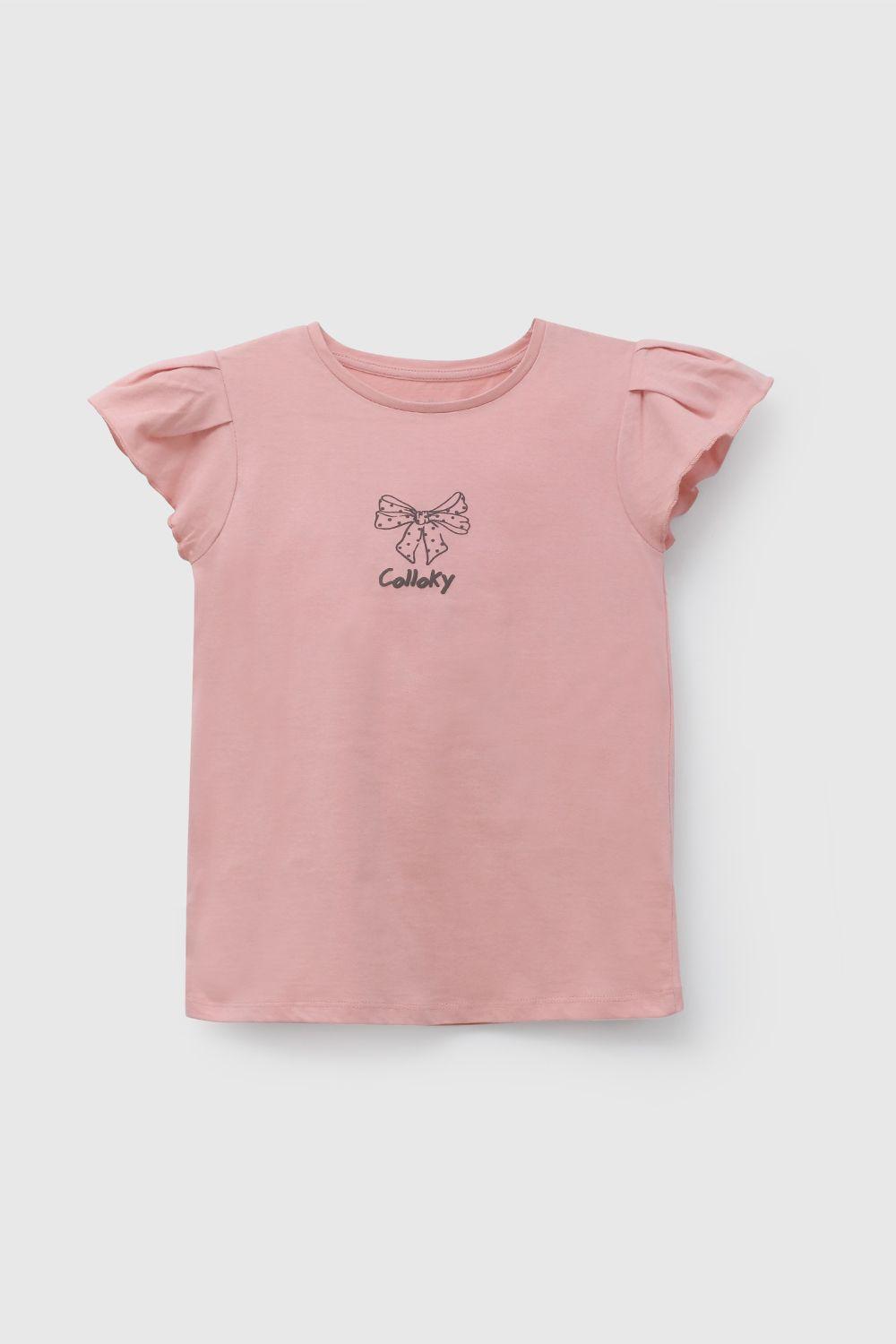 Polera Niña Rojo 58188 Colloky-2
