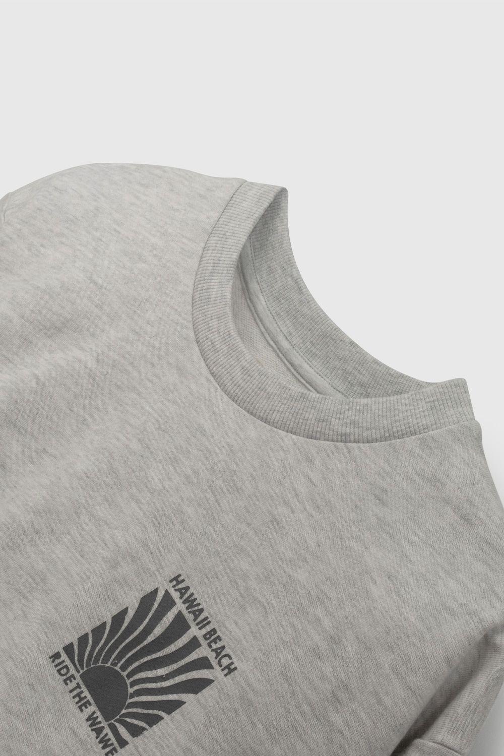 Polerón Básico Gris  De Niño PLPO0906V26-2