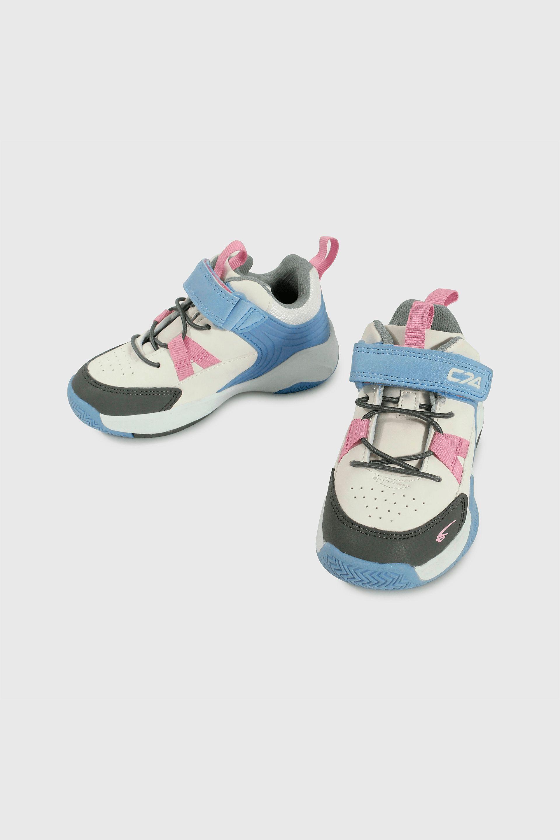 Zapatilla Basketball Blanca-3