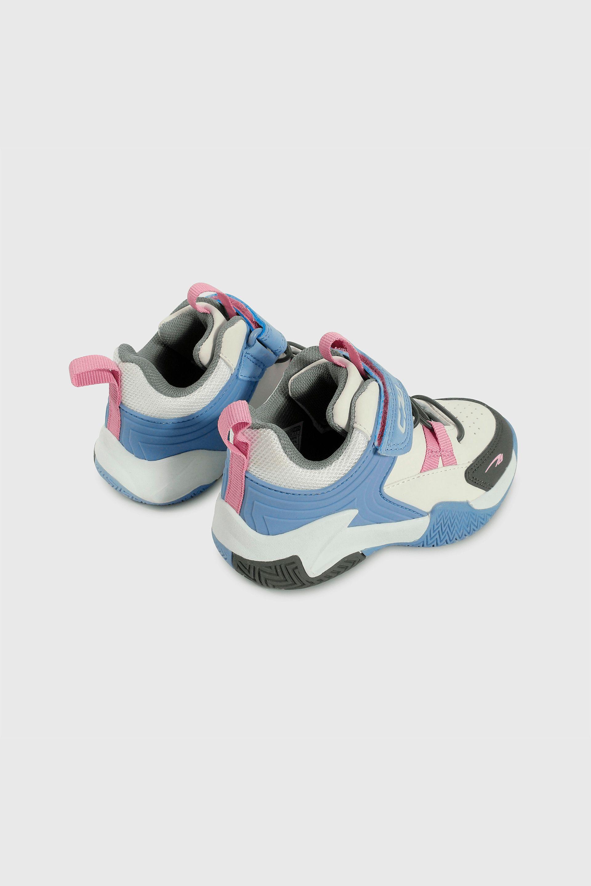 Zapatilla Basketball Blanca-4