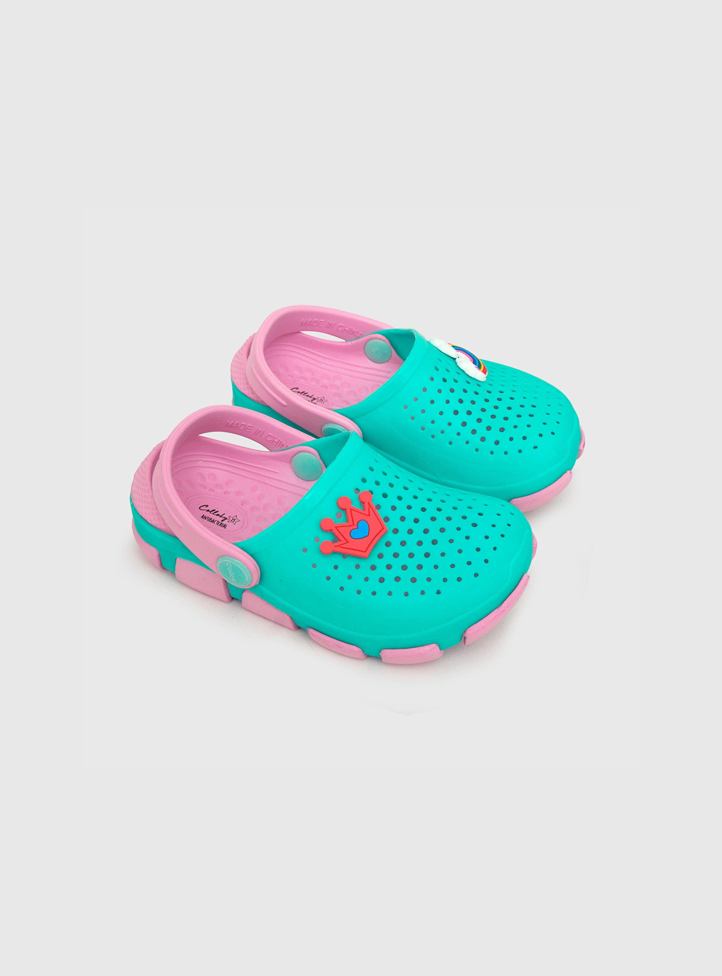 Sandalia Niña Verde Menta (23 A 27) Colloky-0