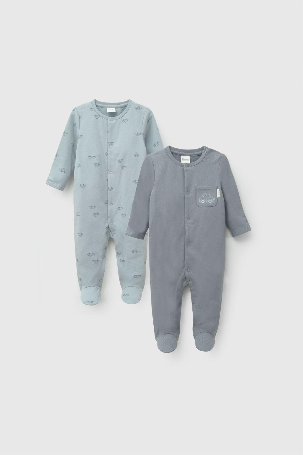 Oso Polycotton Denim Niño Rn a 6-9M Colloky-0