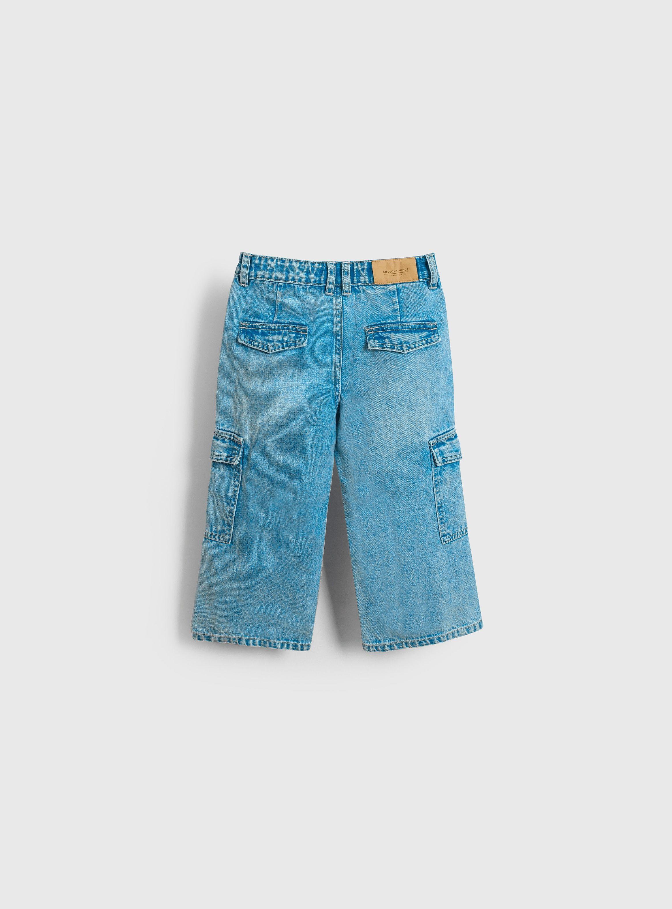 Jeans Niña Celeste 56141 Colloky-1