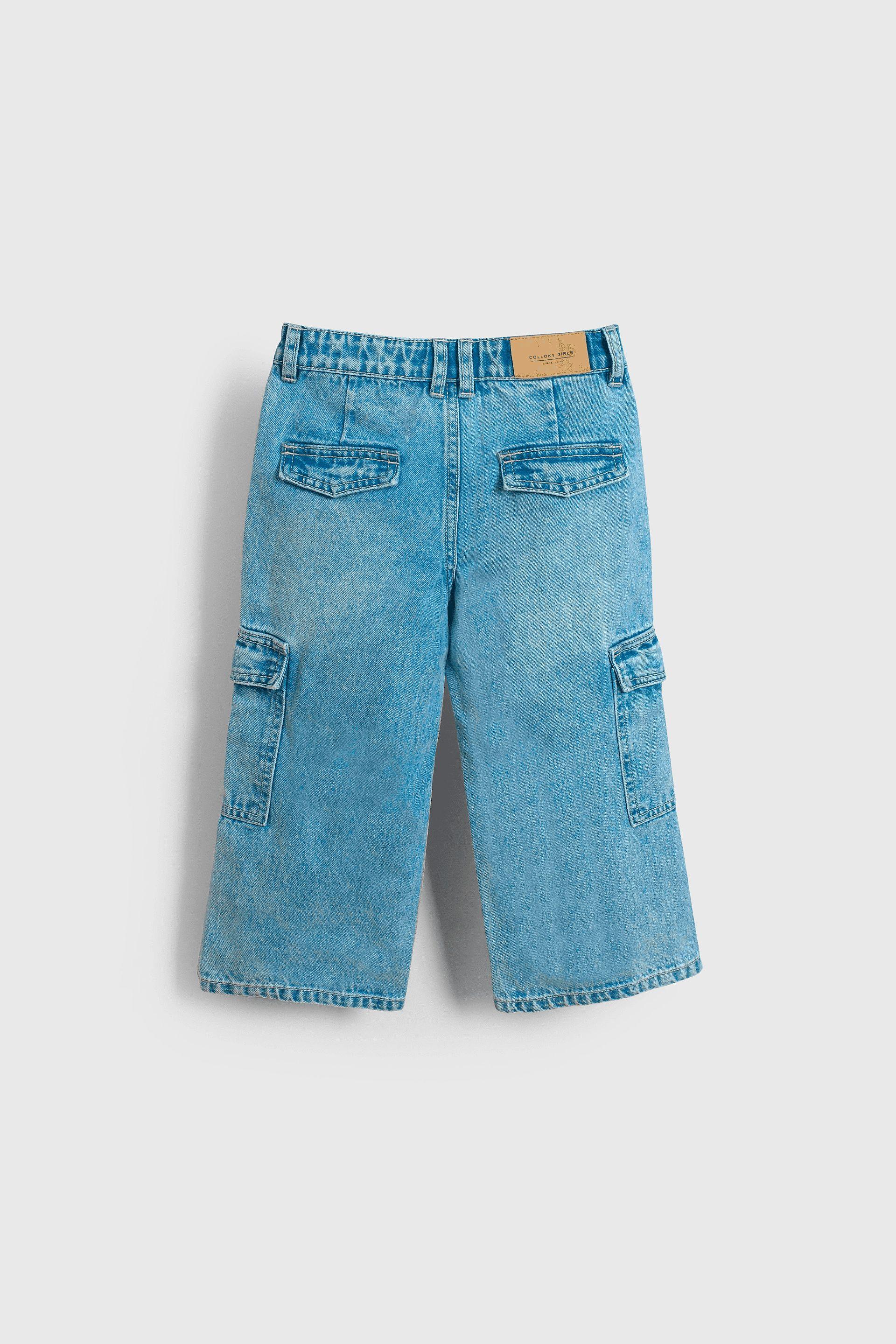 Jeans Cargo Celestes-1