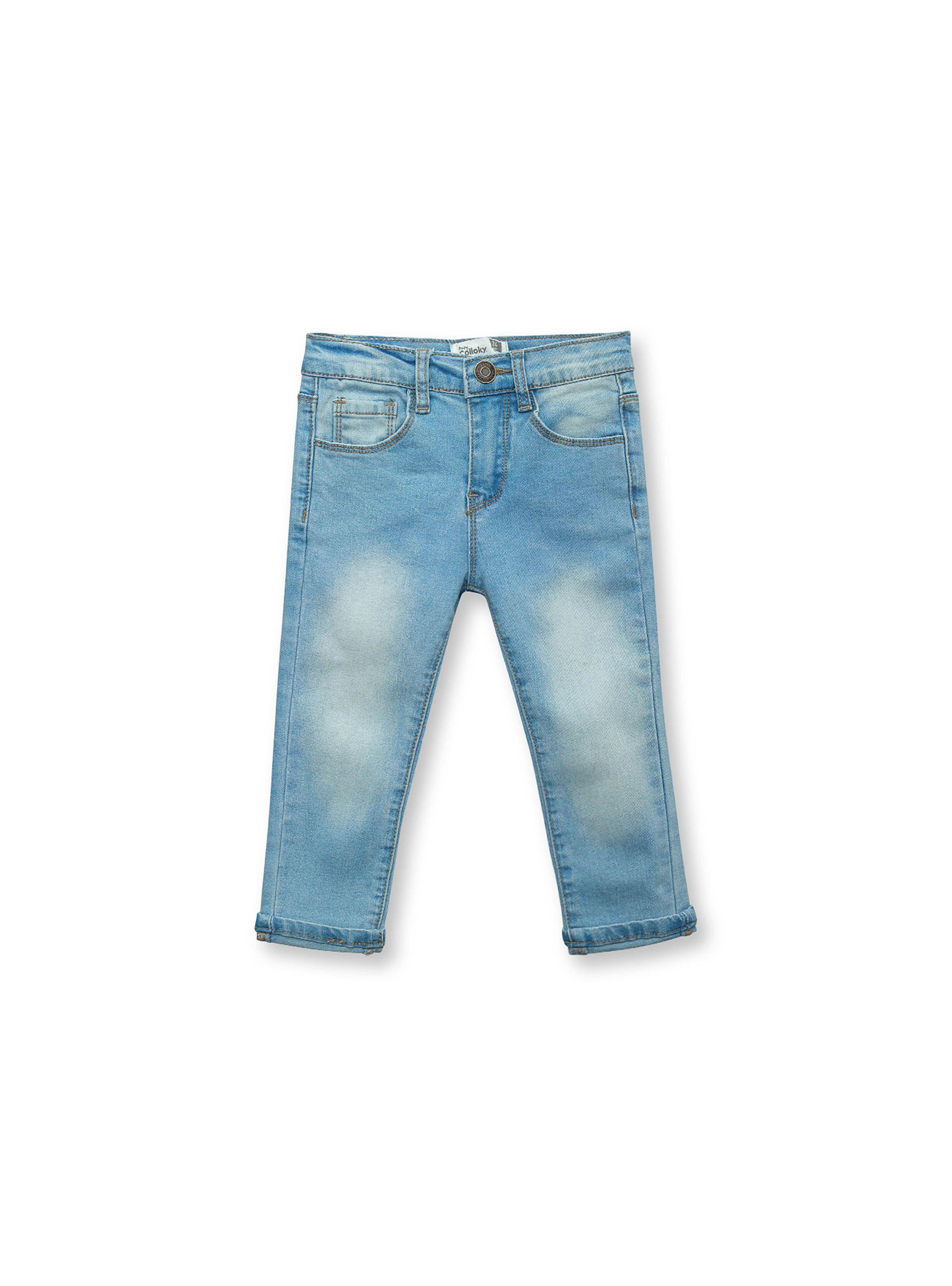 Jeans Niño Azul Oscuro (3 A 36 Meses) Colloky-0