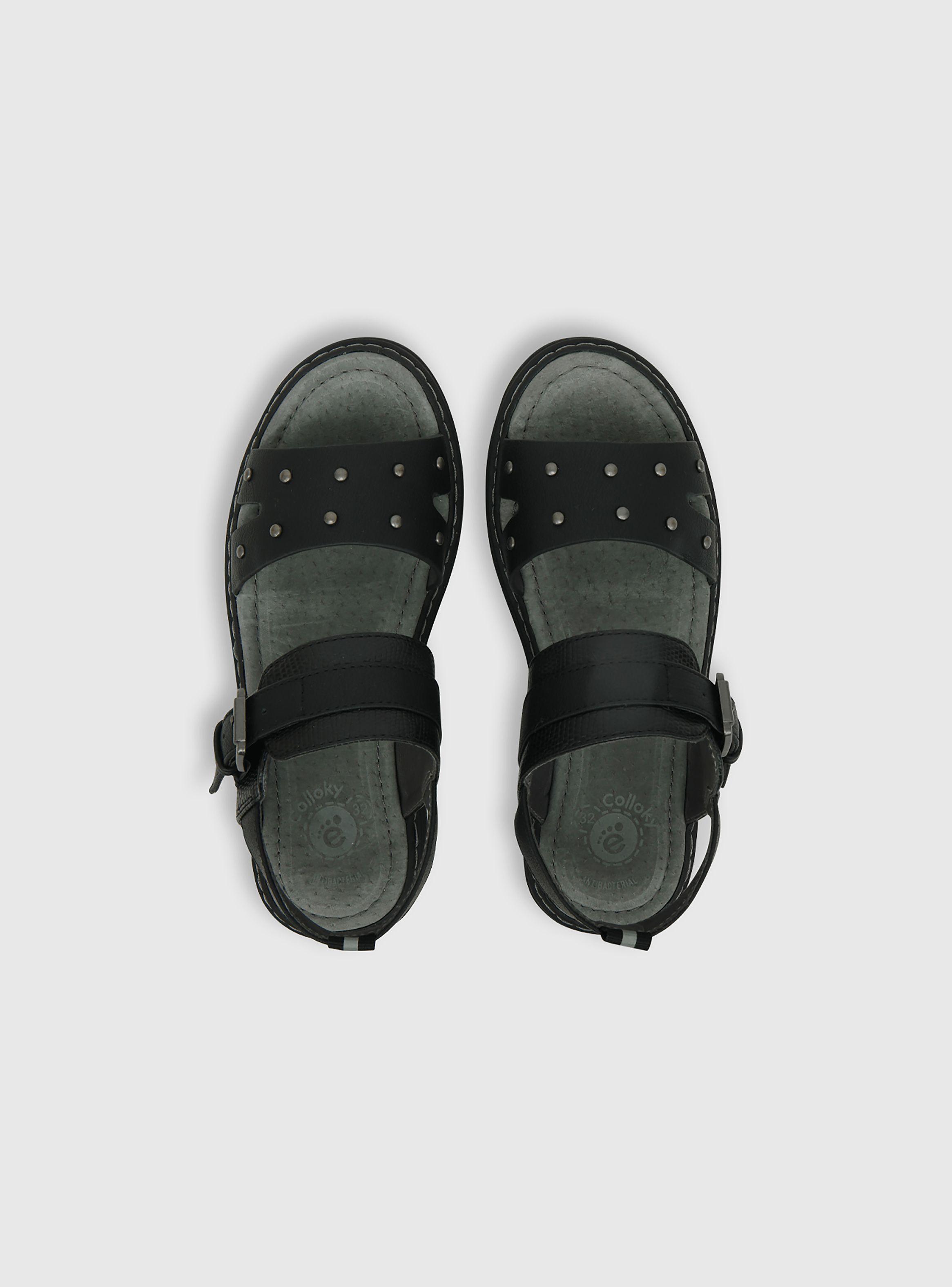 Sandalia Niña Negro 55312 Colloky-3